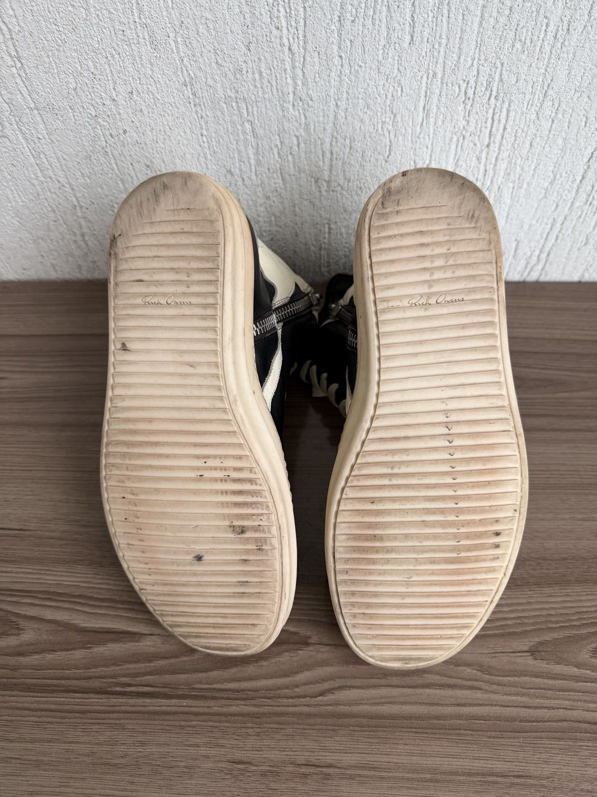 Rick Owens E16 Geobasket🔥🕷️ Size US 8 / EU 41 - 19 Thumbnail
