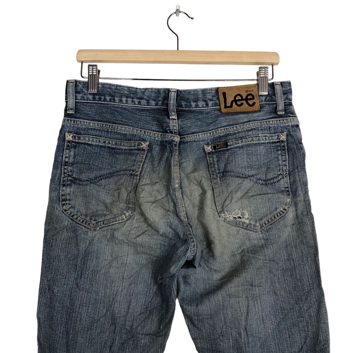 Japanese Brand 🔥90’s VINTAGE DISTRESSED DENIM JEANS LEE RIDERS Size US 30 / EU 46 - 9 Thumbnail