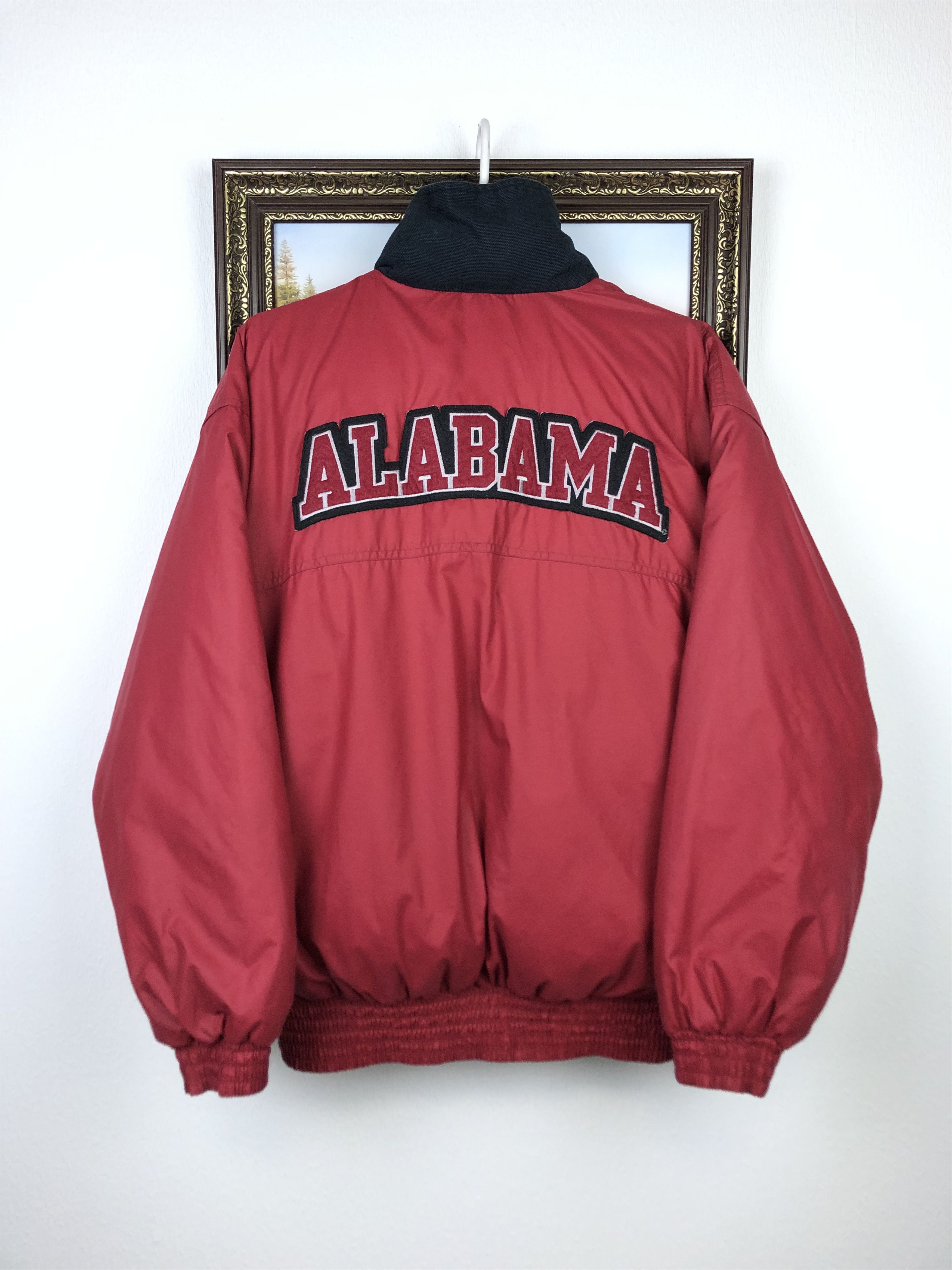 Nike × Vintage Vintage 90's Nike Alabama Crimson Tide Jacket Mens Bomber Size US M / EU 48-50 / 2 - 11 Thumbnail