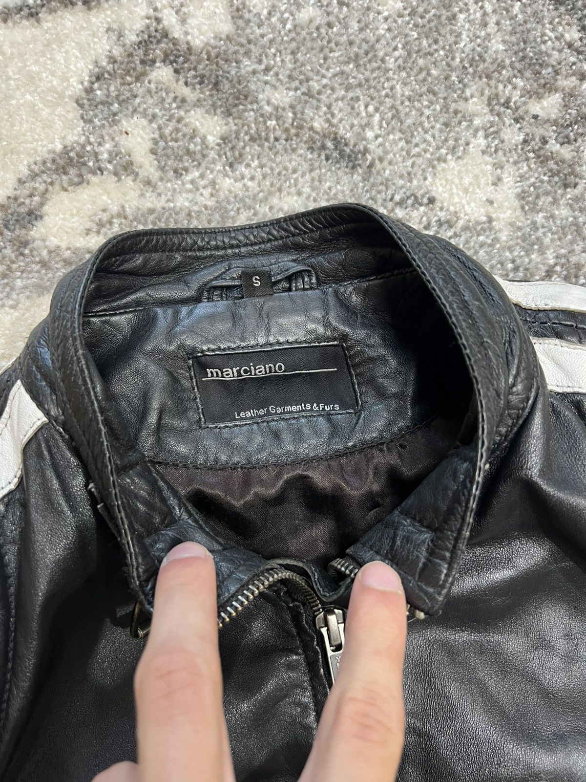 Vintage Vintage leather jacket motorbike jacket distressed archive Size S / US 4 / IT 40 - 3 Thumbnail