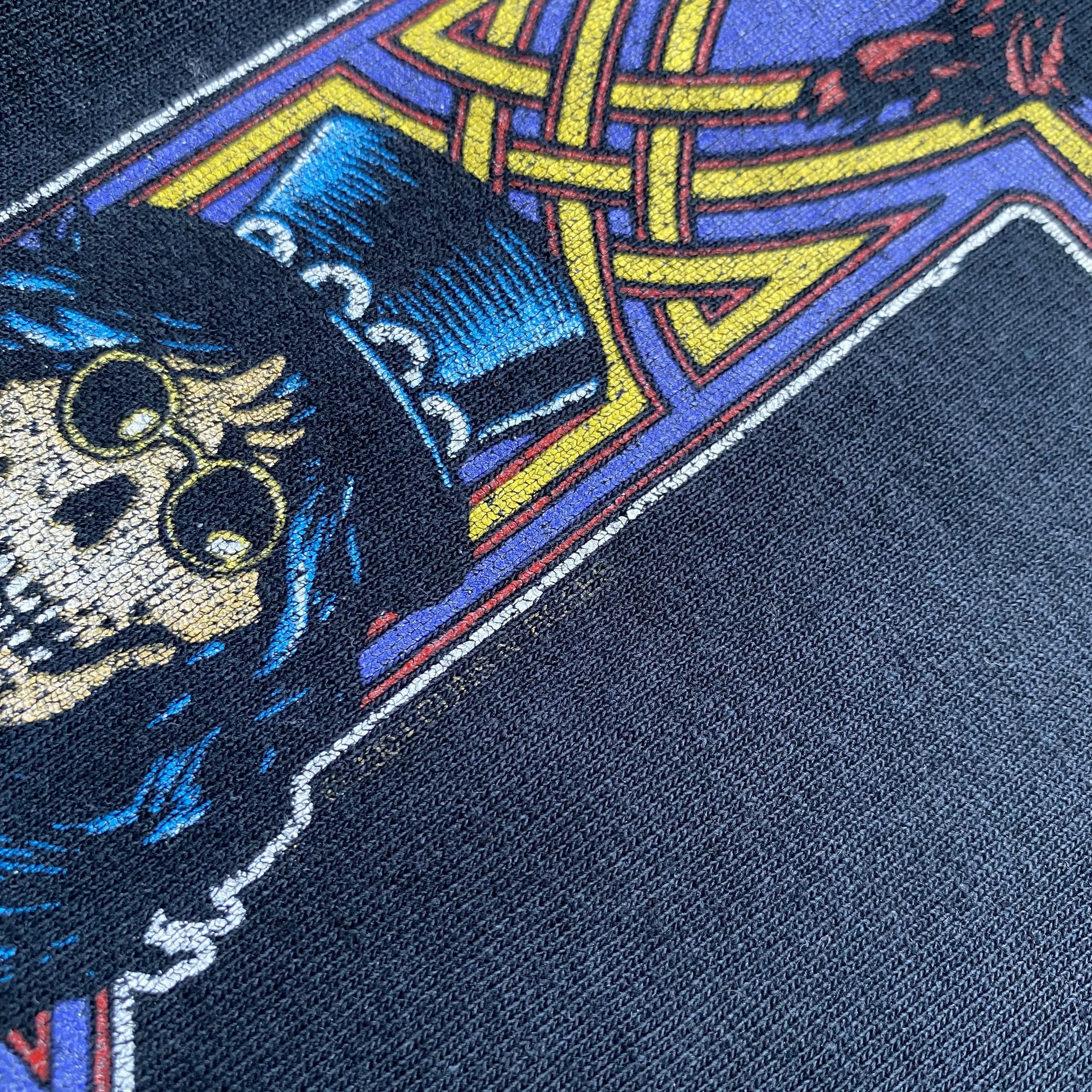 Guns N' Roses 🎸 Trashed Vintage 00s Gun's n roses Tee Rock Band Size US L / EU 52-54 / 3 - 11 Thumbnail