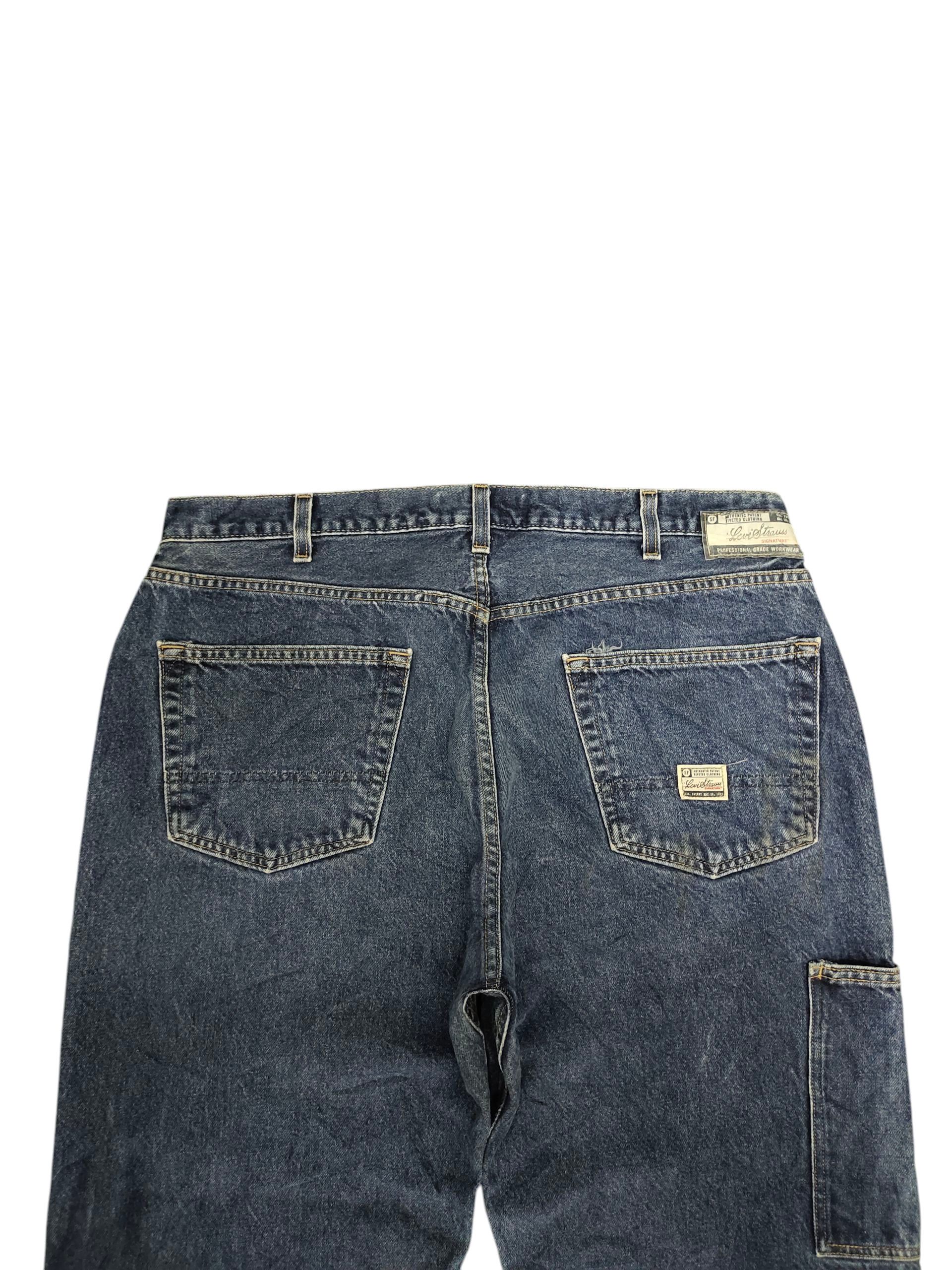 Levi's Vintage Clothing Vintage 2000s Levis Signature Double Knee Carpenter Jeans Size US 42 / EU 58 - 9 Thumbnail