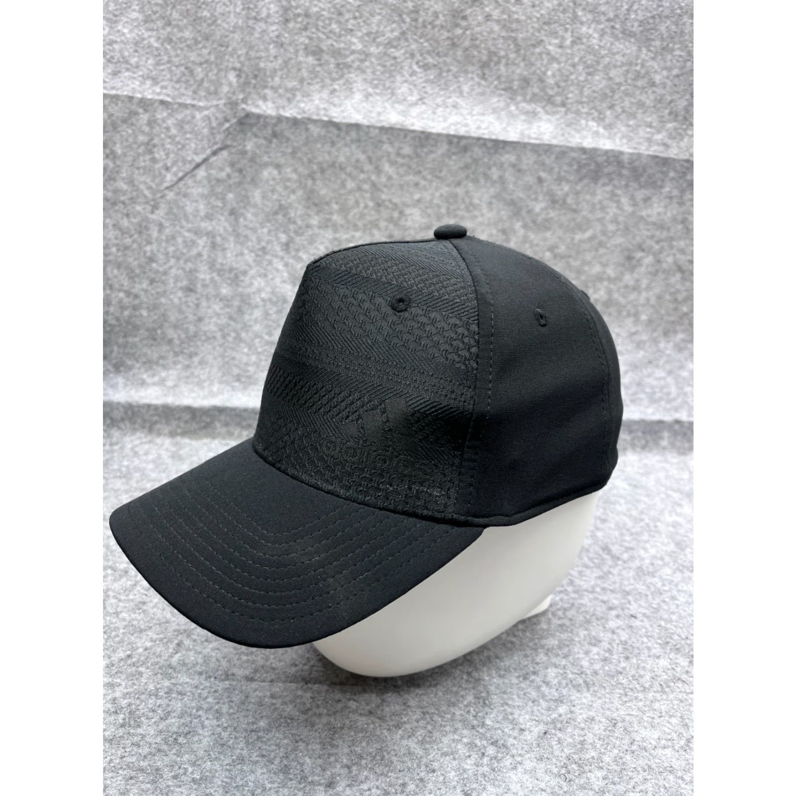 Adidas Adidas Hat Cap Fitted Adult Medium Black Geometric Poly Blend Golf Climalite Mens Cap Hat Geometric Golf Hat Adidas Cap Medium Black Mens Size ONE SIZE - 4 Thumbnail