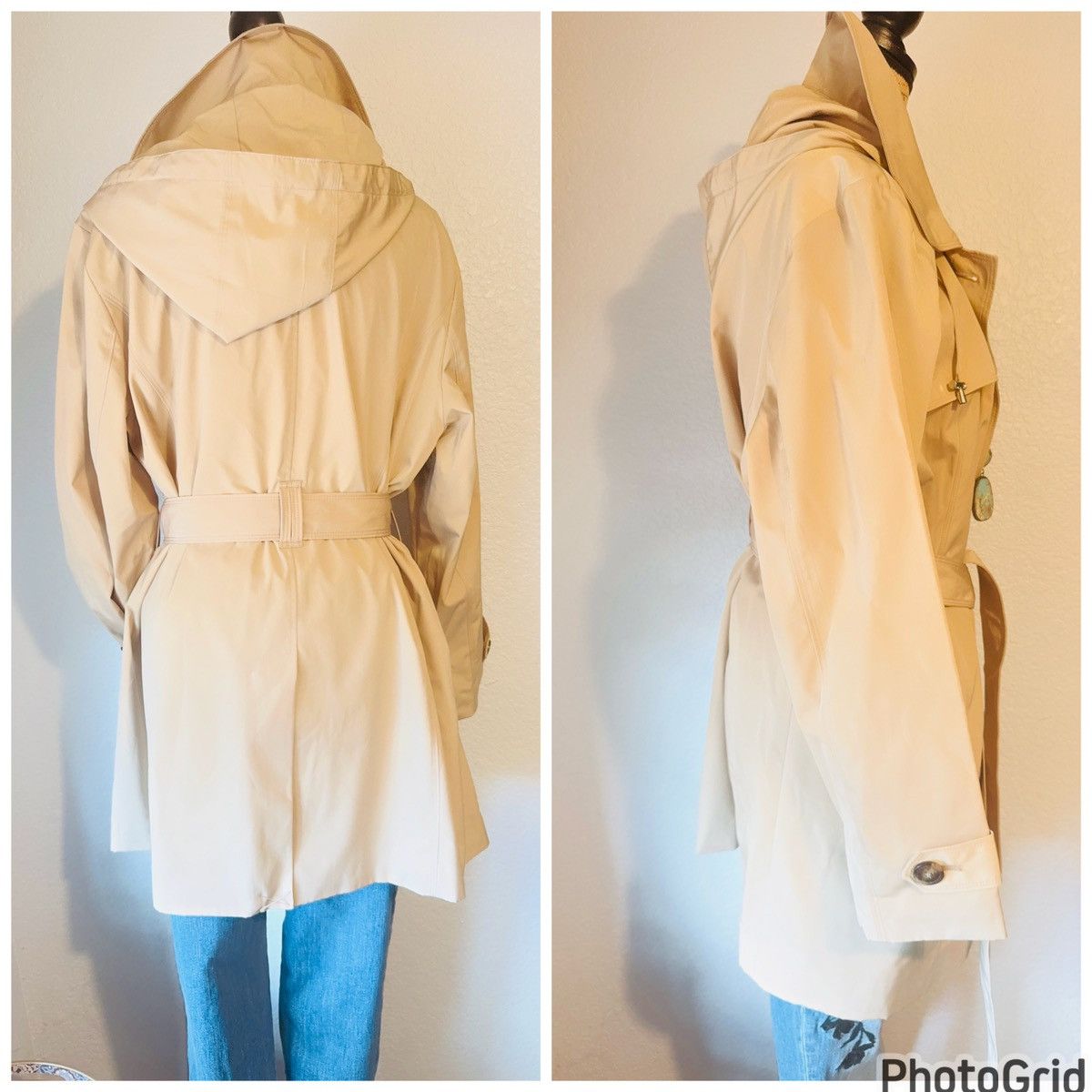 London Fog London Fog Hooded Trench Coat Size XXL / US 16-18 / IT 52-54 - 5 Thumbnail