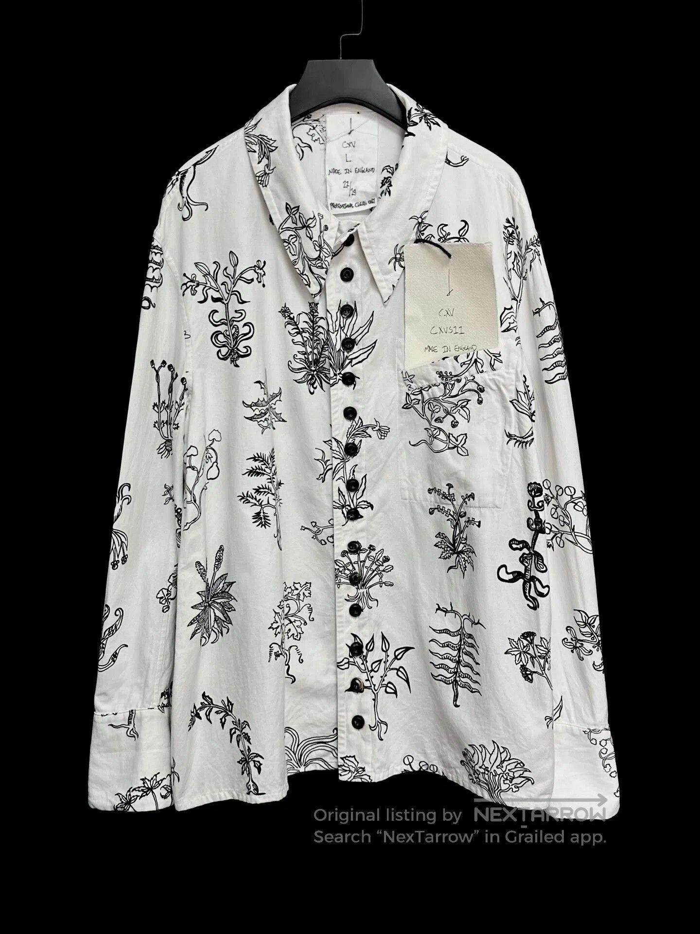 John Alexander Skelton John Alexander Skelton 24SS Plant Shirt. Size US L / EU 52-54 / 3 - 1 Thumbnail