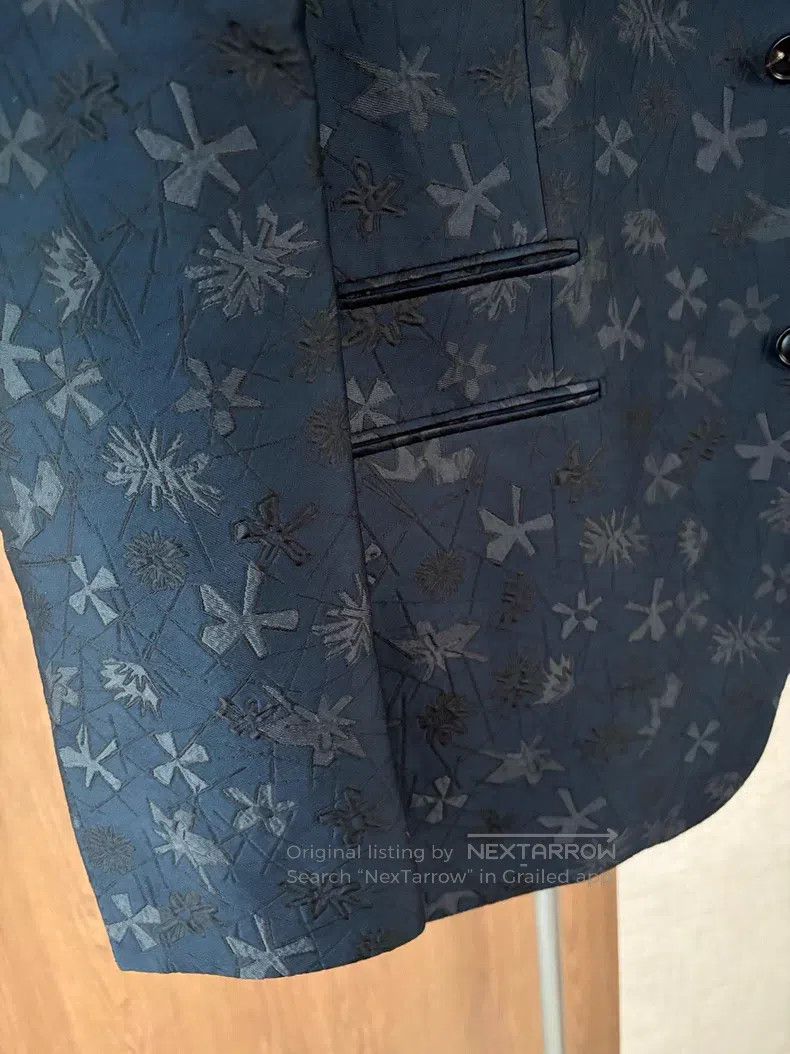 Hermes Hermes Men's Casual Jacket with Silk Embroidered Pattern Size US M / EU 48-50 / 2 - 7 Thumbnail