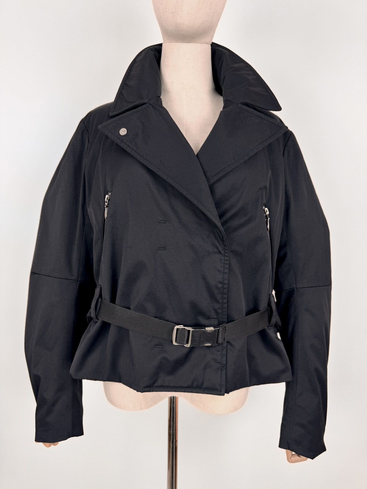 Marithe + Francois Girbaud Marithe Francois Girbaud Jacket Avant Garde style belted bag Size M / US 6-8 / IT 42-44 - 2 Thumbnail