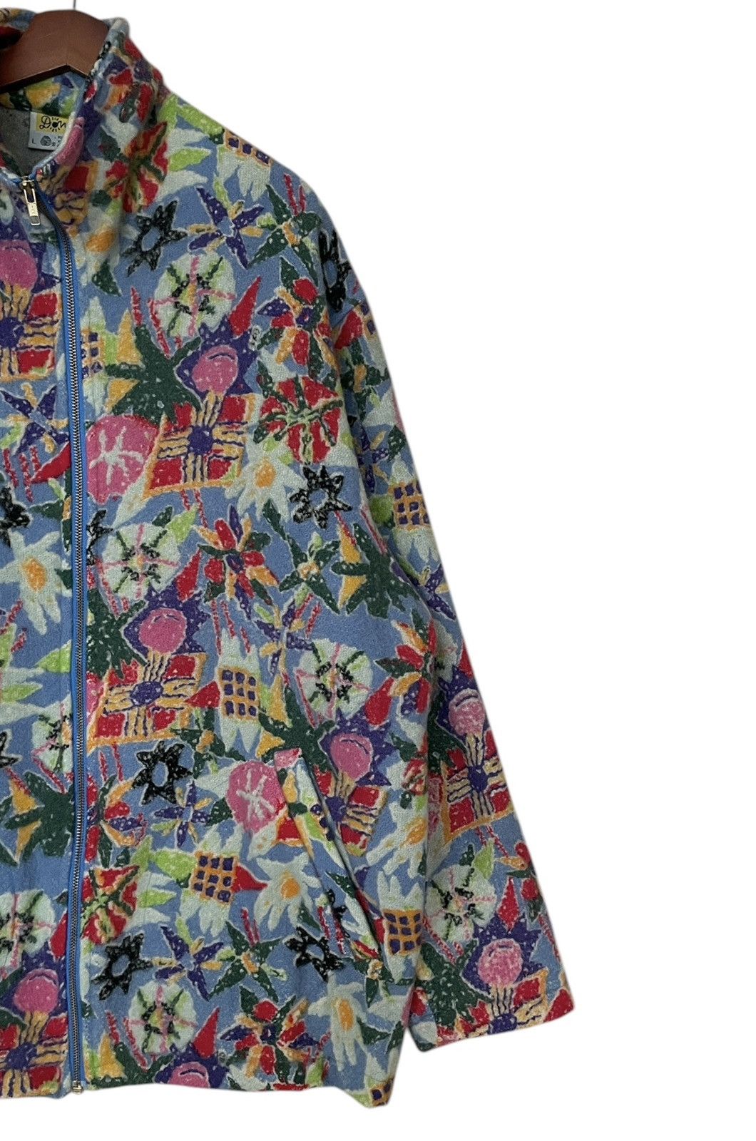 Vintage Vintage Brand Art Kendone Full Print Wool Jacket 1990s Size US L / EU 52-54 / 3 - 6 Thumbnail