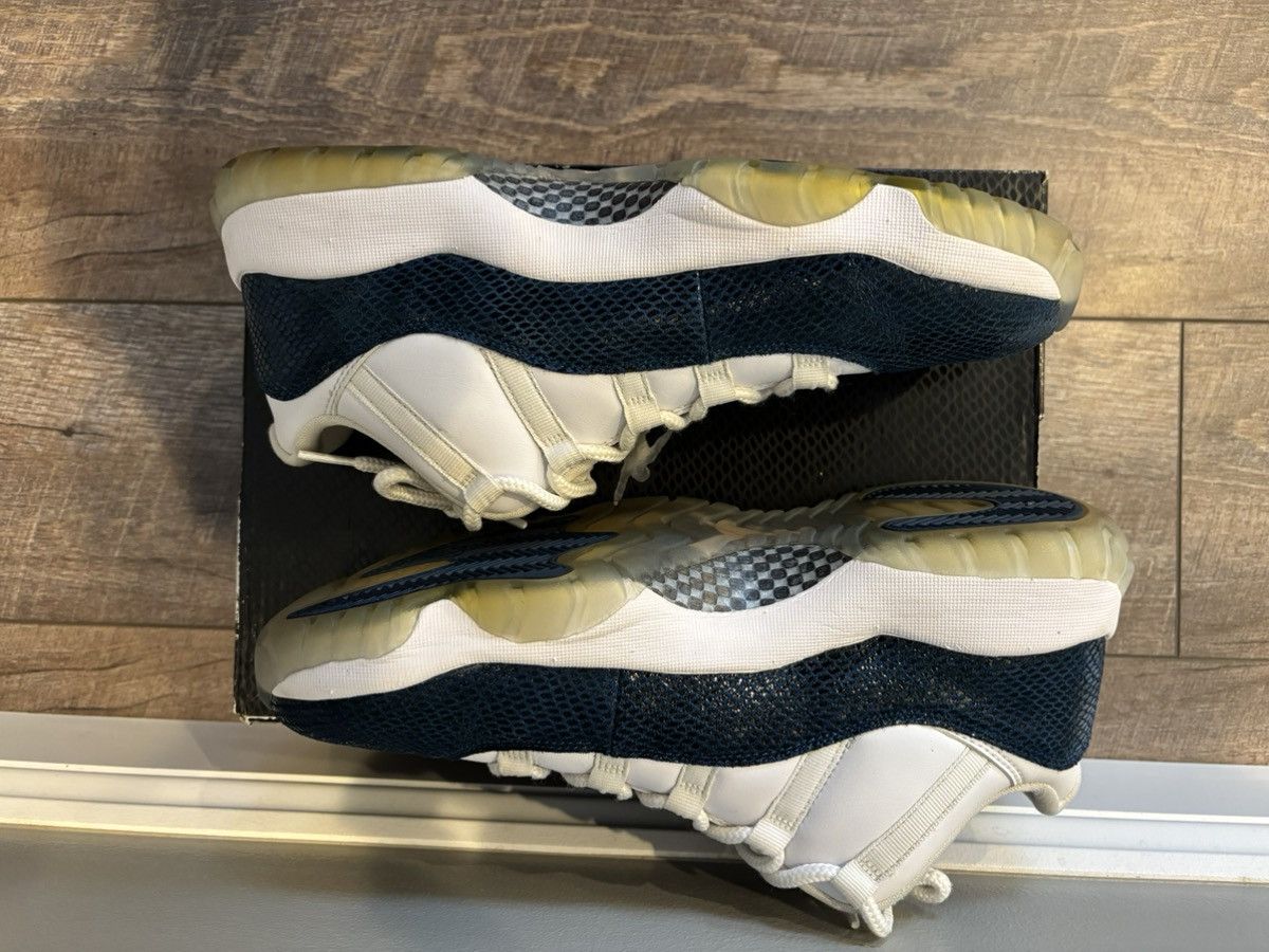 Jordan Brand Jordan 11 Retro Low ‘Navy Snakeskin’ 2019 Size US 11 / EU 44 - 7 Thumbnail