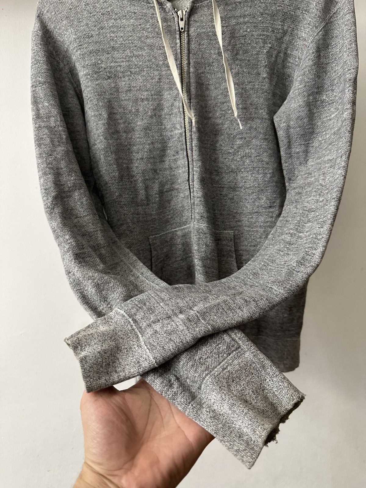N.Hoolywood N.Hoolywood Zipper Grey Hoodie Japan Size US S / EU 44-46 / 1 - 5 Thumbnail