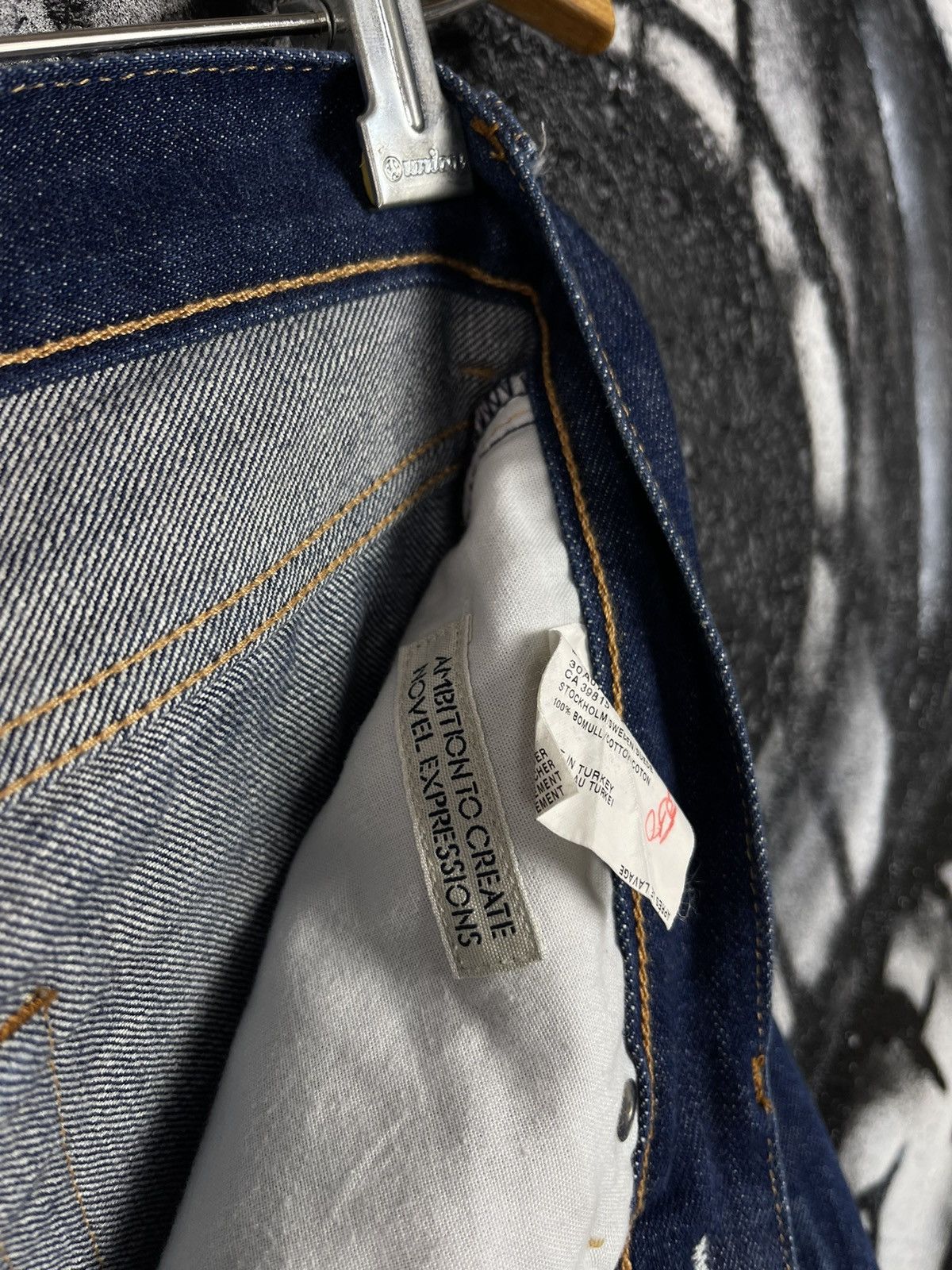 Acne Studios × Designer Acne Jeans Mic Another Raw Jeans Men’s Size 30/32 Size US 30 / EU 46 - 13 Thumbnail