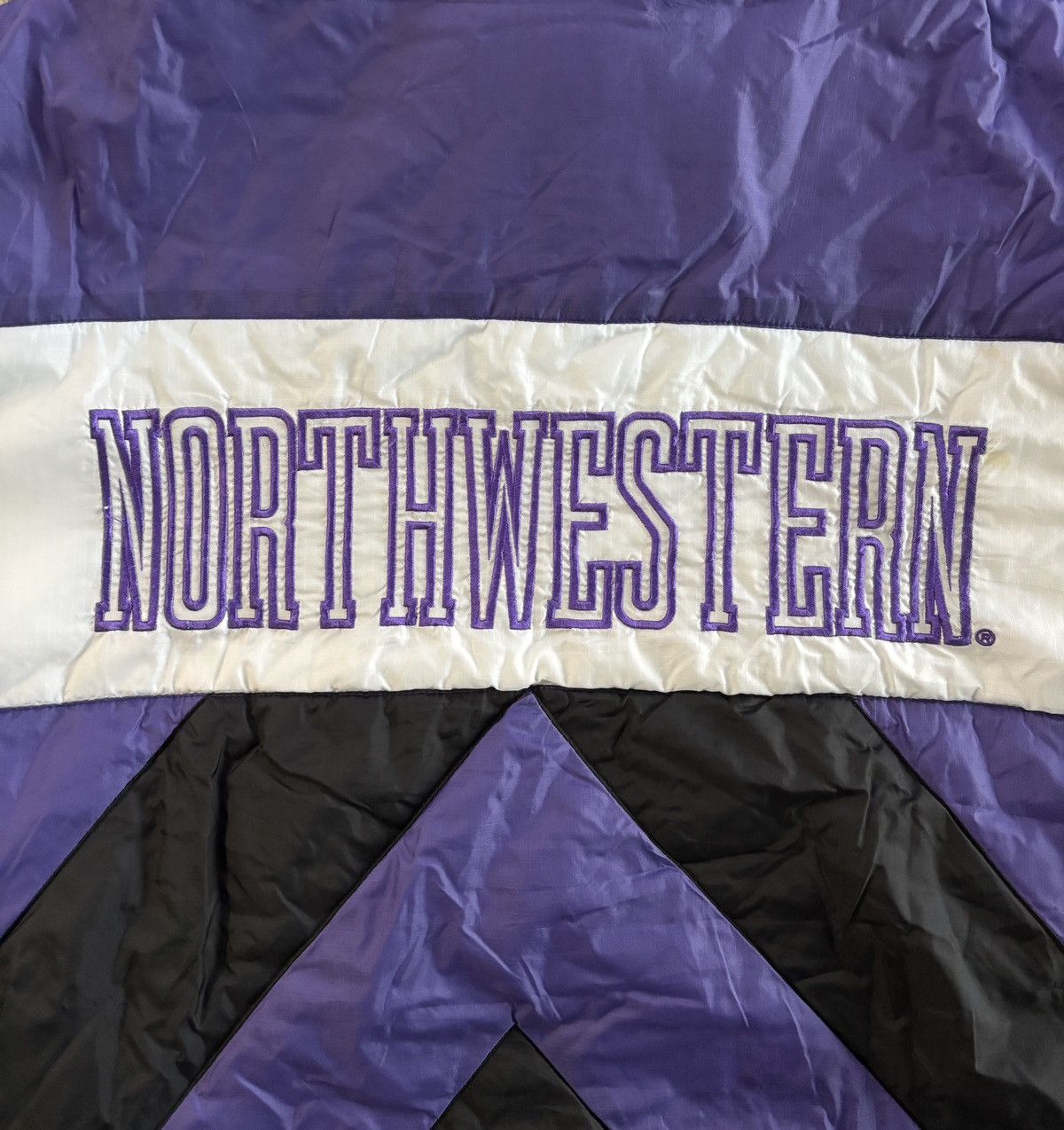 Pro Player Puffer Jacket Vintage Pro Player NCAA Northwestern Wildcats Size US XXL / EU 58 / 5 - 6 Thumbnail