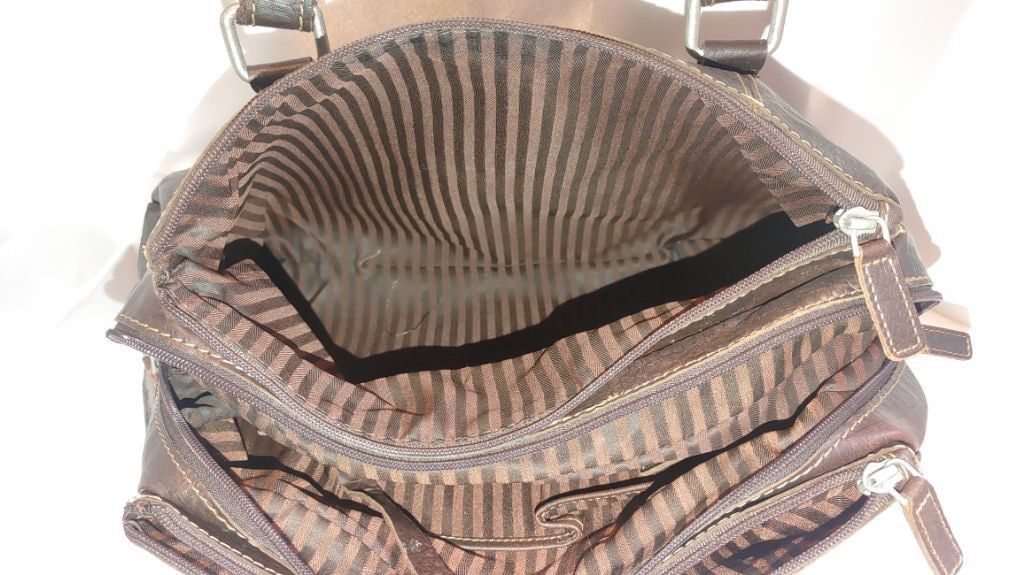 Jack Georges Jack Georges Hornback Croco Satchel Handbag #HB815 NWOT Size ONE SIZE - 14 Thumbnail