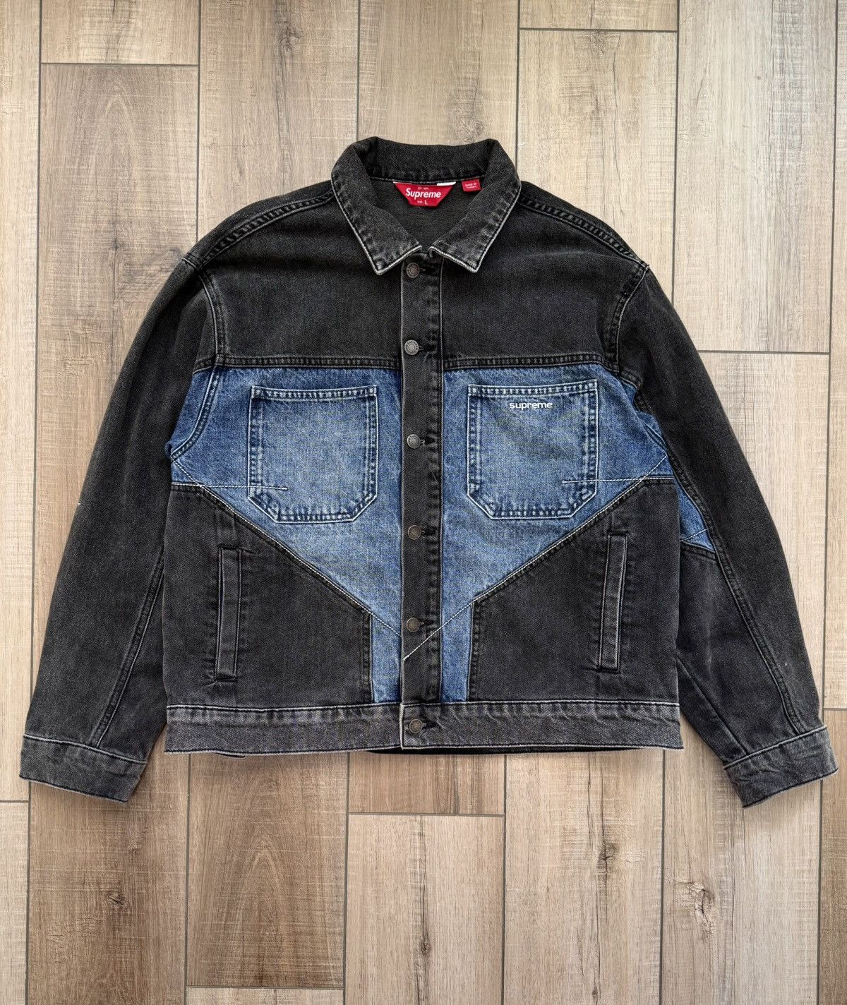 ジャケット・アウター Supreme Chainstitch Denim Jacket M Supreme Chainstitch Denim Jacket Multicolor