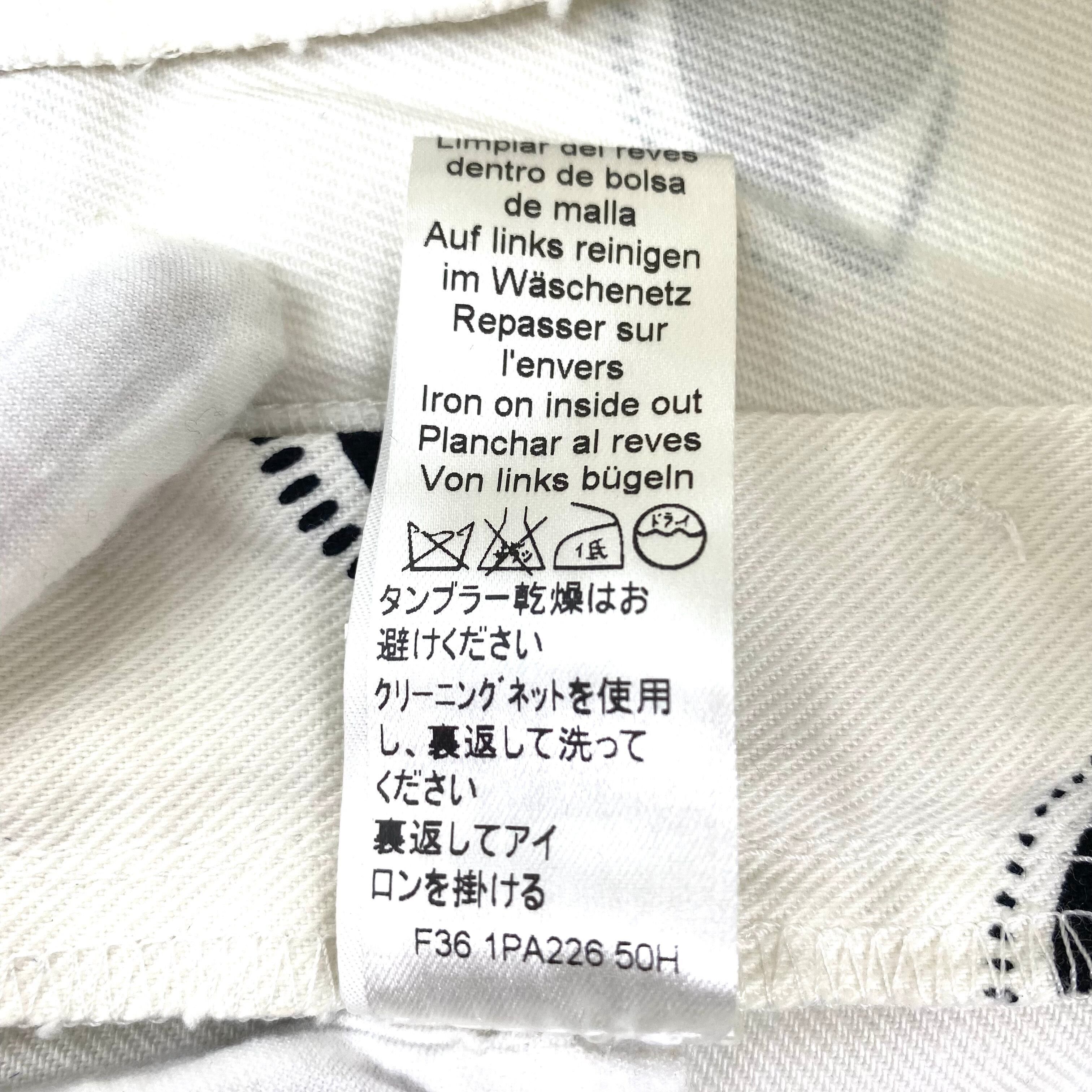 Kenzo KENZO All Over Eyes Denim Ladys Size 26" / US 2 / IT 38 - 9 Thumbnail