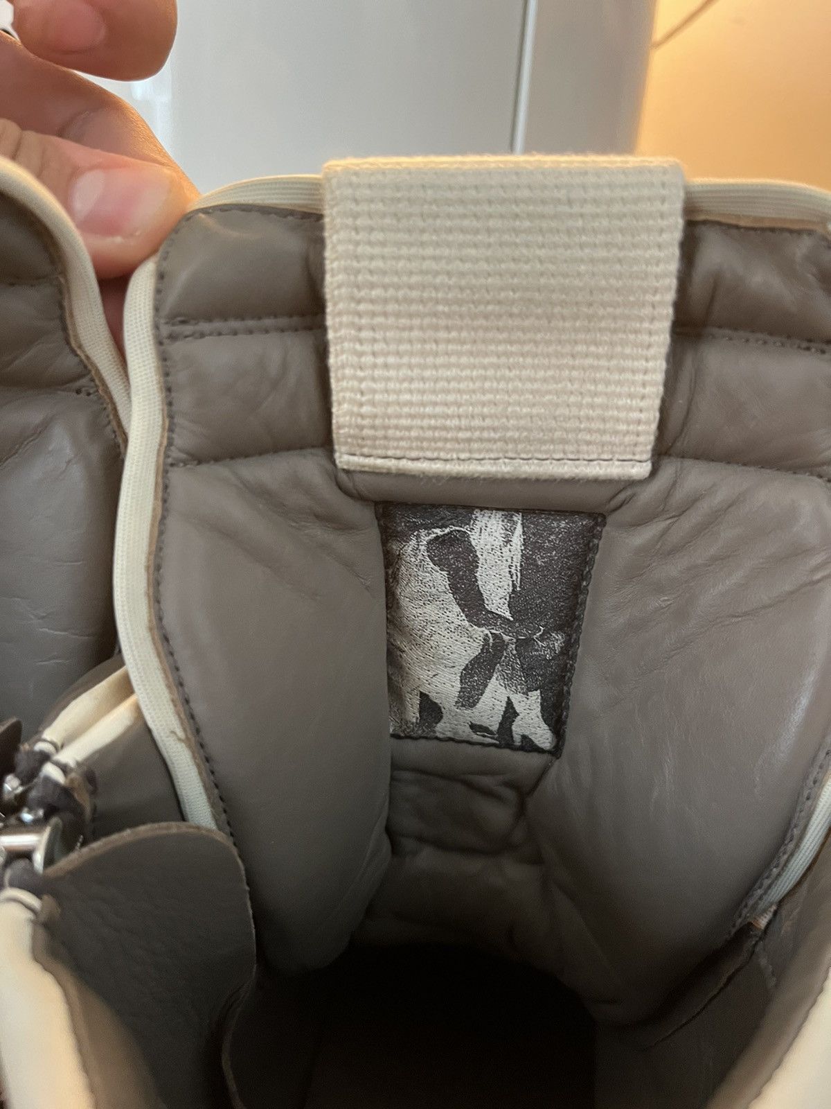 Rick Owens Rick Owens Geobasket Dust Milk EU43 Size US 10.5 / EU 43-44 - 5 Thumbnail