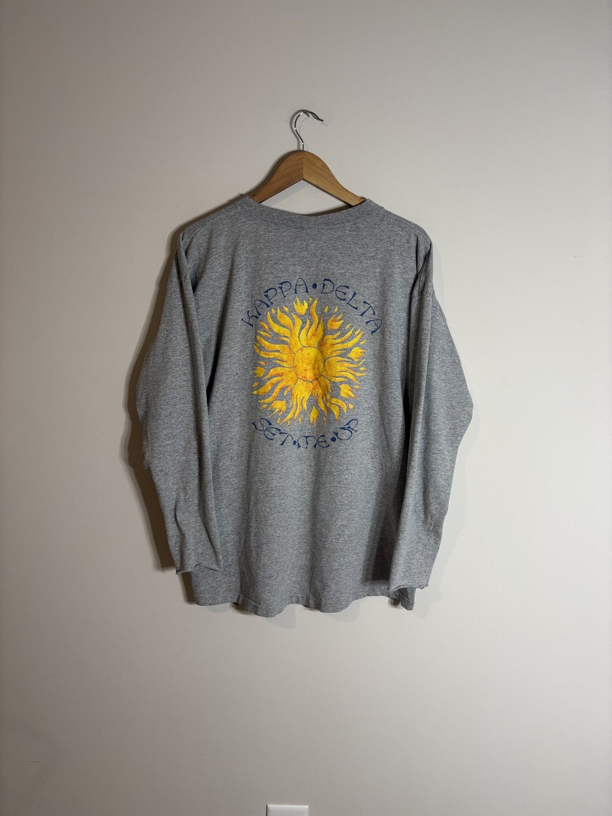Other Vintage 90s Kappa Delta Sorority College Long Sleeve Shirt Size US XL / EU 56 / 4 - 1 Thumbnail