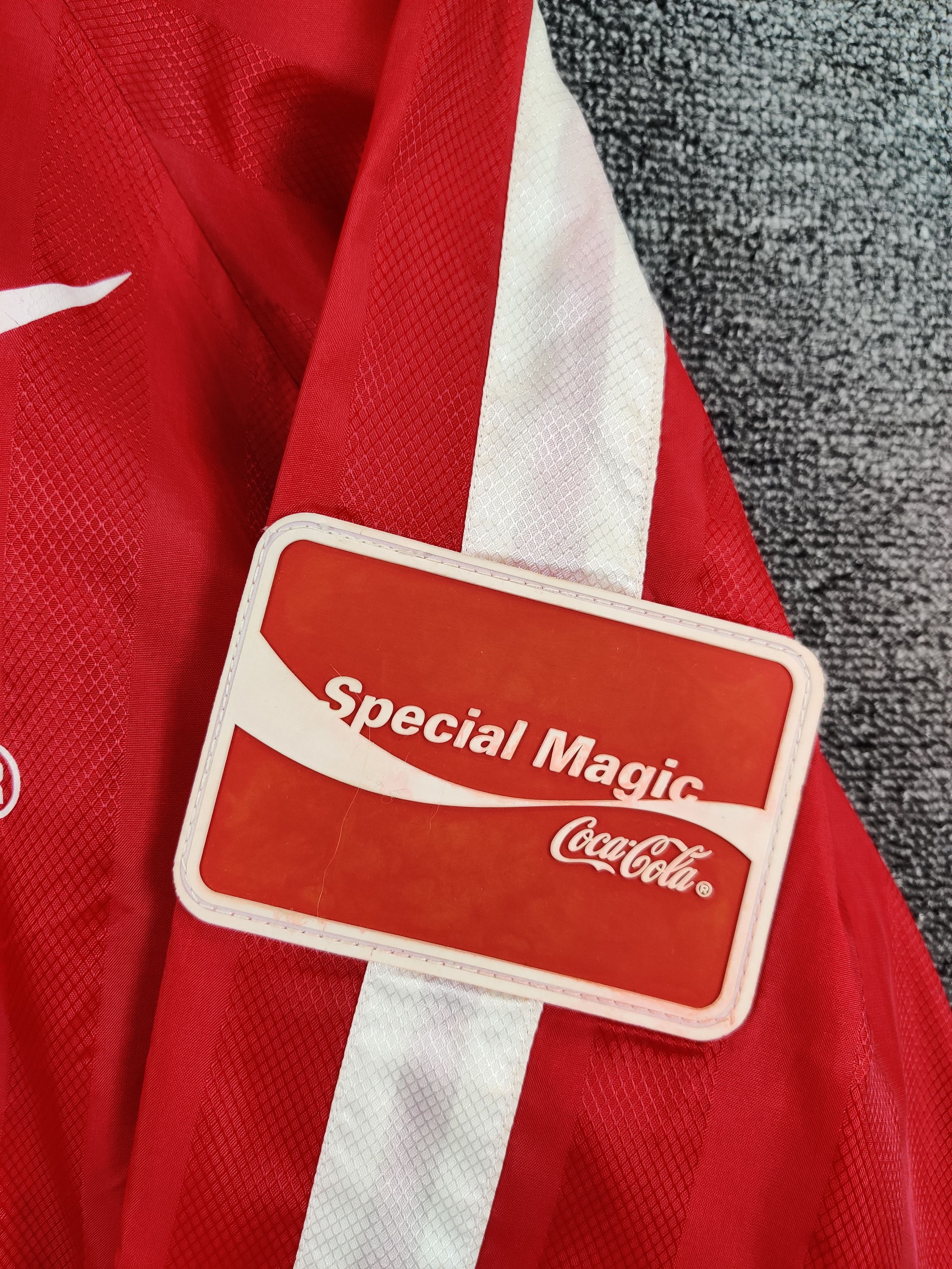 Coca Cola Vintage Coca-Cola Windbreaker Zipper Jacket Size US L / EU 52-54 / 3 - 3 Thumbnail