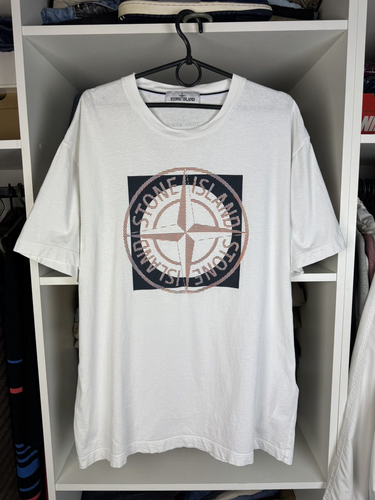 Stone Island Stone Island Big Logo T-shirt Size US XXL / EU 58 / 5 - 1 Thumbnail