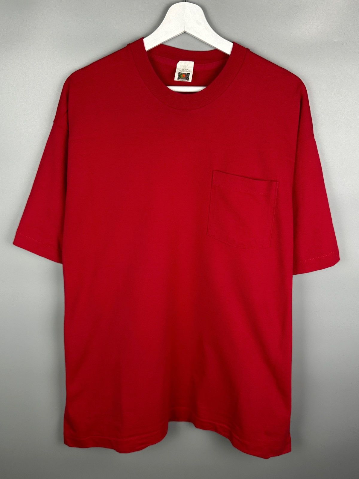 Vintage Bundle 90s Fruit Of The Loom FOTL Single Stitch Blank TShirt Size US XL / EU 56 / 4 - 4 Thumbnail
