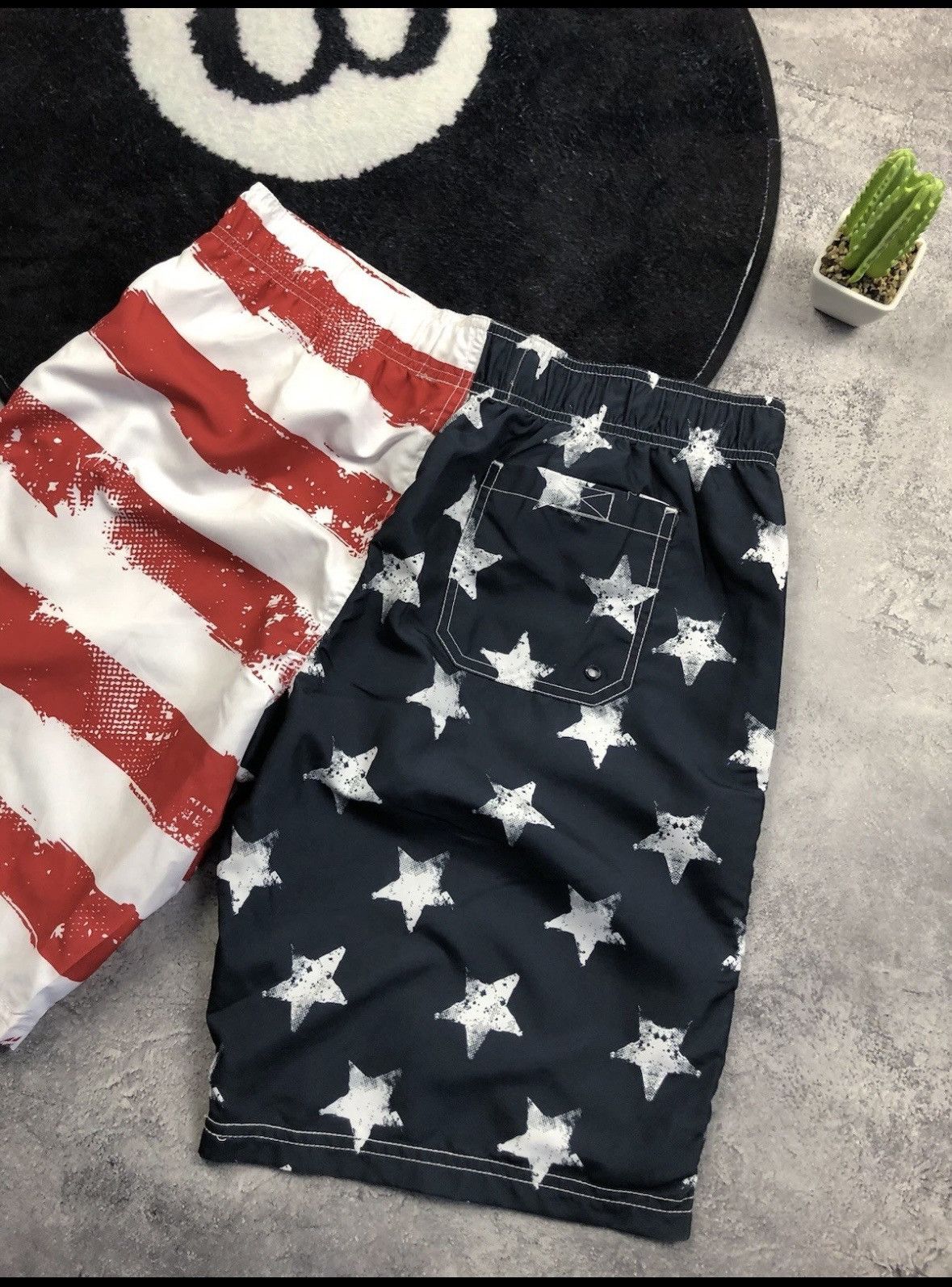 Other AMERICAN FLAG Hype Streetwear Casual Y2k Hype Shorts Rare Size US 26 / EU 42 - 10 Thumbnail