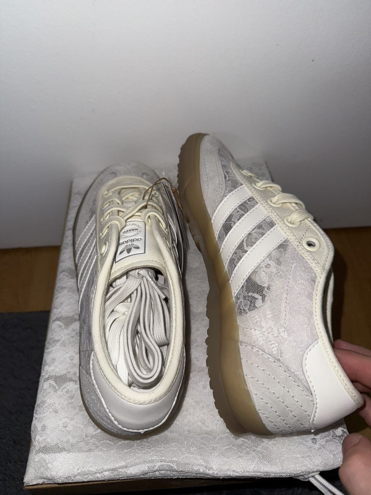 Adidas Adidas Tischtennis Naked Copenhagen Silvery Daisy Lace Pack Size US 6 / IT 36 - 9 Thumbnail