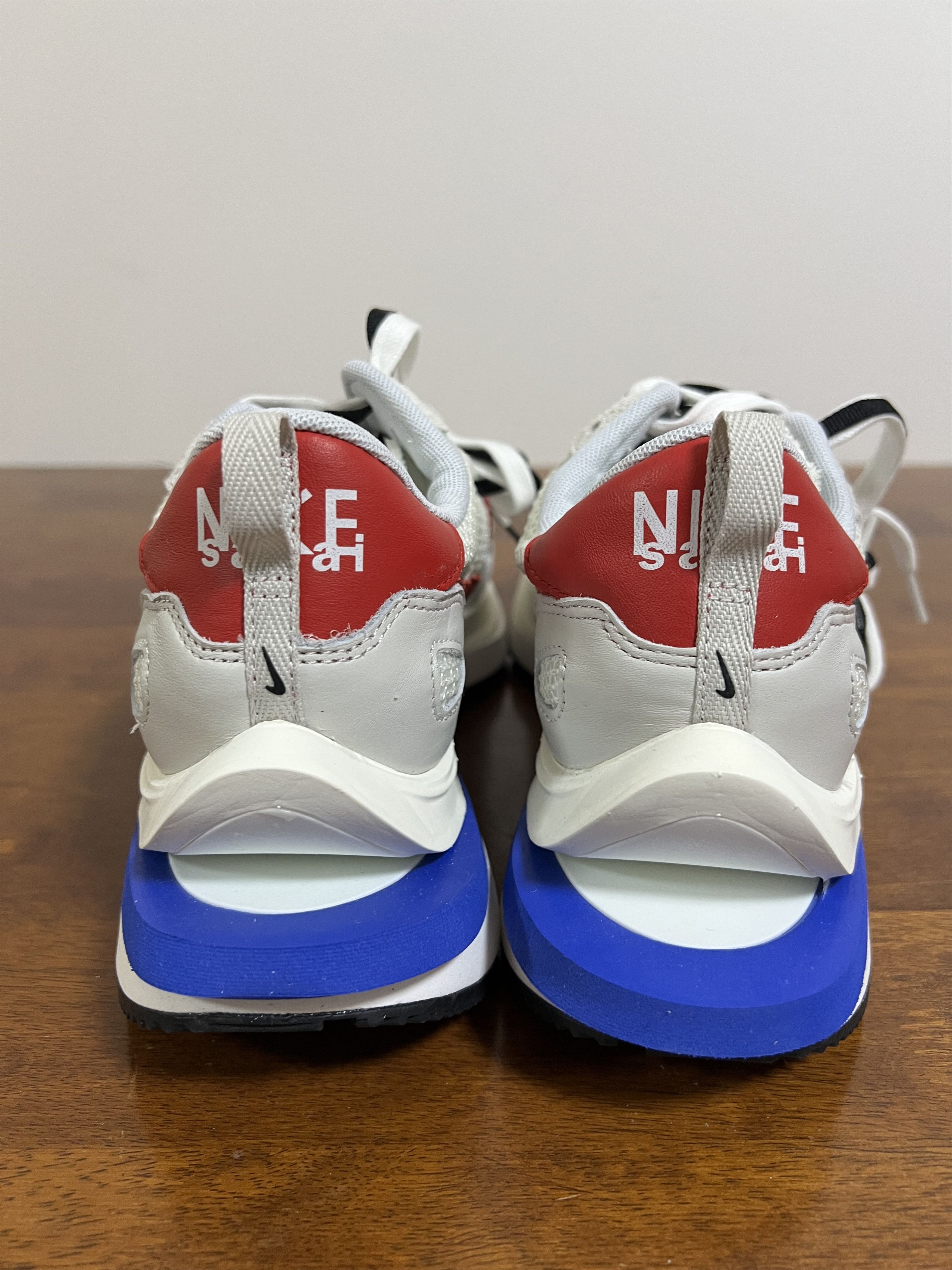Nike × Sacai 💚 2020 Sacai x Nike Vaporwaffle Sail/Sport Fuchsia NEW Size US 11 / EU 44 - 6 Thumbnail
