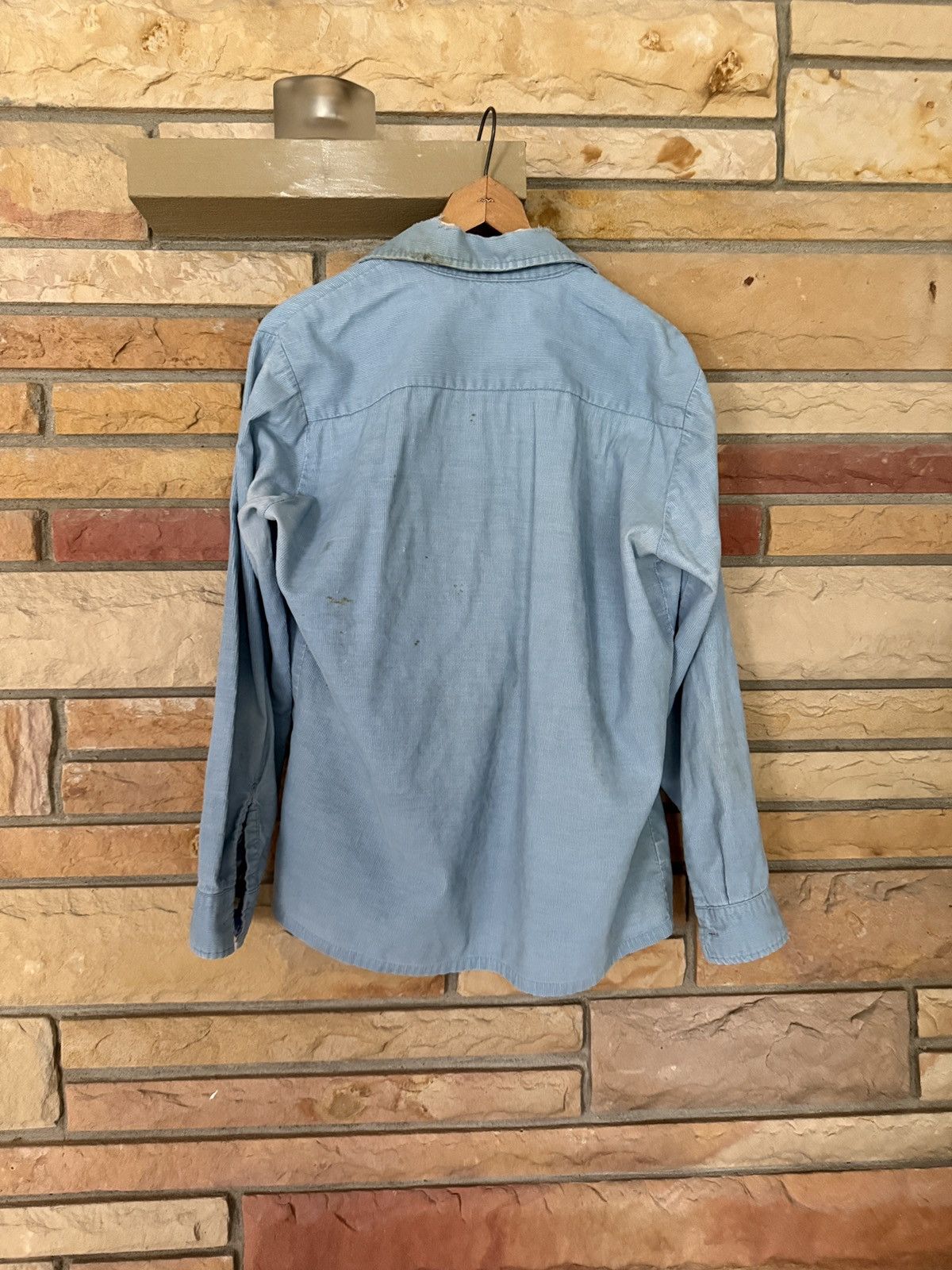 Vintage Vintage 80s Crowley's Corduroy Button Up Shirt Size US M / EU 48-50 / 2 - 3 Thumbnail