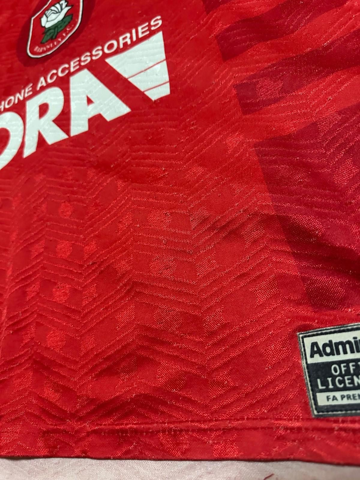 Admirable Co. Barnsley FC 1996-1997 Admiral Football Shirt Soccer Jersey Size US S / EU 44-46 / 1 - 7 Thumbnail