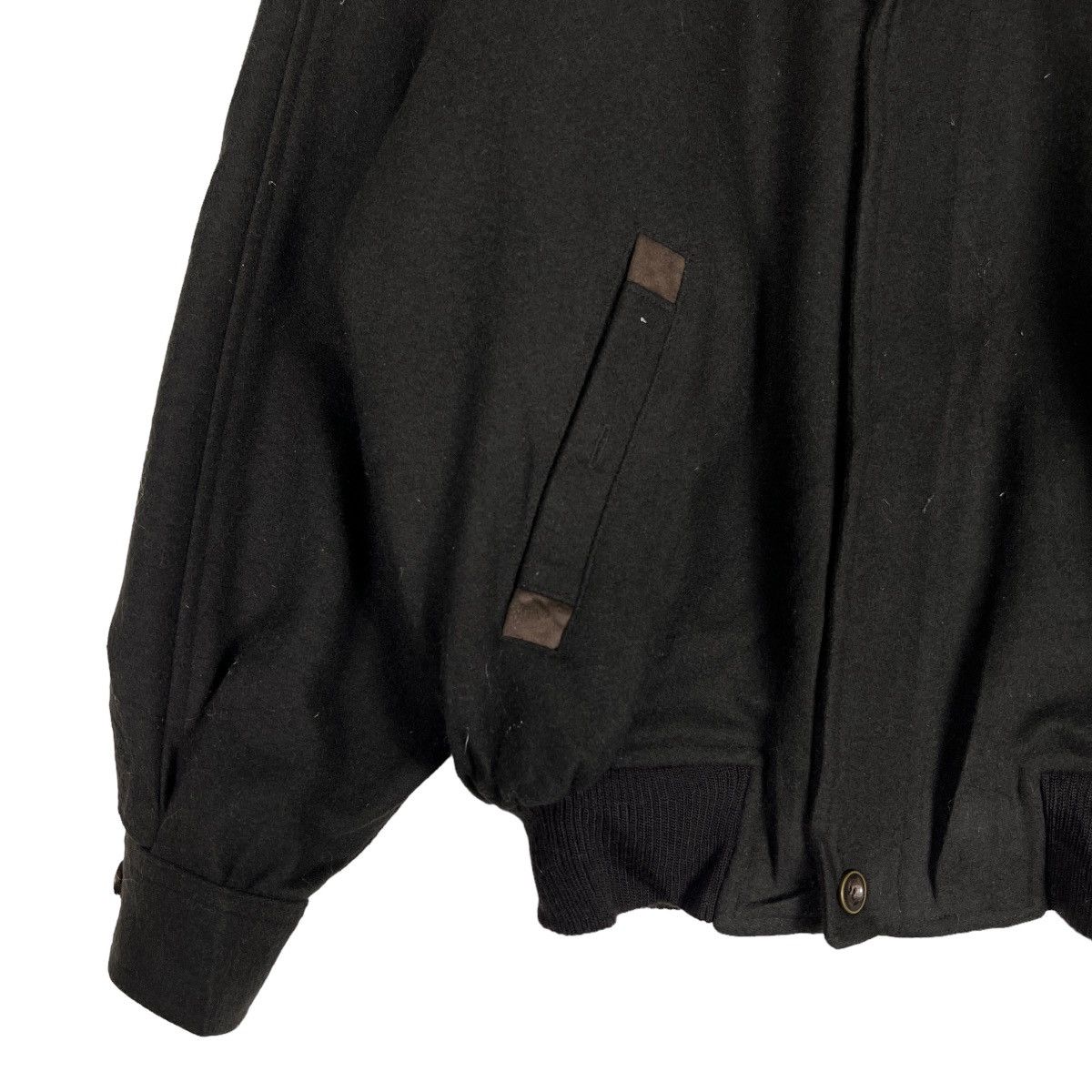 Japanese Brand × Vintage 🔥 VINTAGE HIVERSON WOOL BOMBER JACKET Size US M / EU 48-50 / 2 - 4 Thumbnail