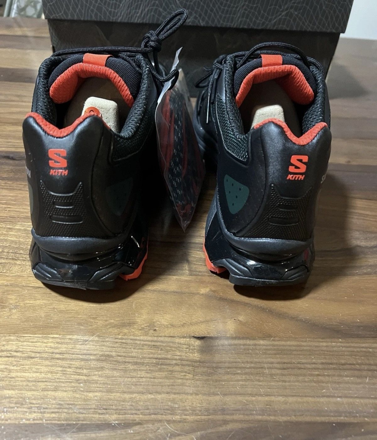 Kith × Salomon Kith for Salomon Kithmas XT-4K BLACK SCARAB FIERY RED Sz 11 Size US 11 / EU 44 - 5 Thumbnail