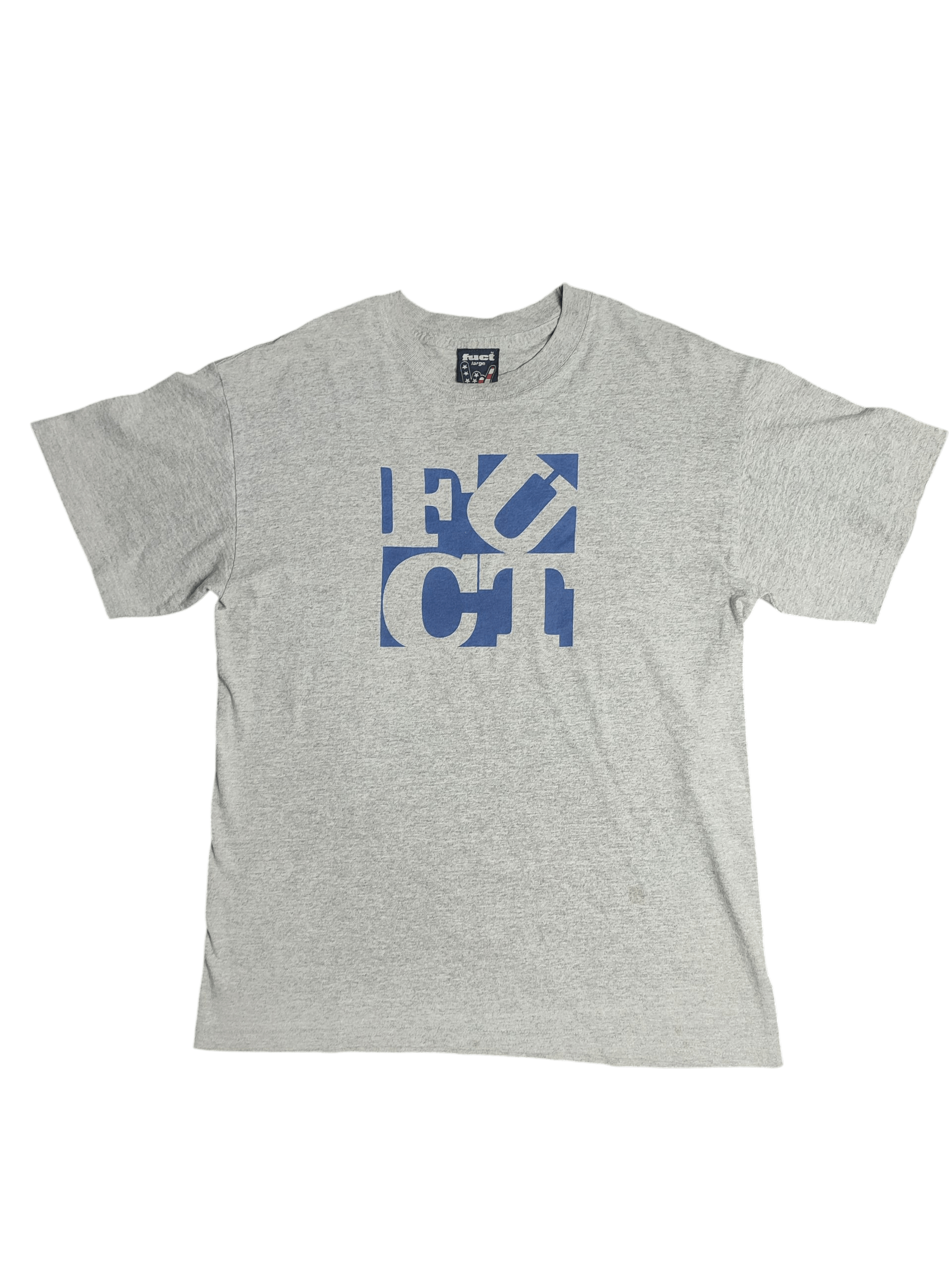 FUCT [DELETED] Fuct Typography Skateboards 1990s Vintage Tshirt Size US L / EU 52-54 / 3 - 2 Thumbnail