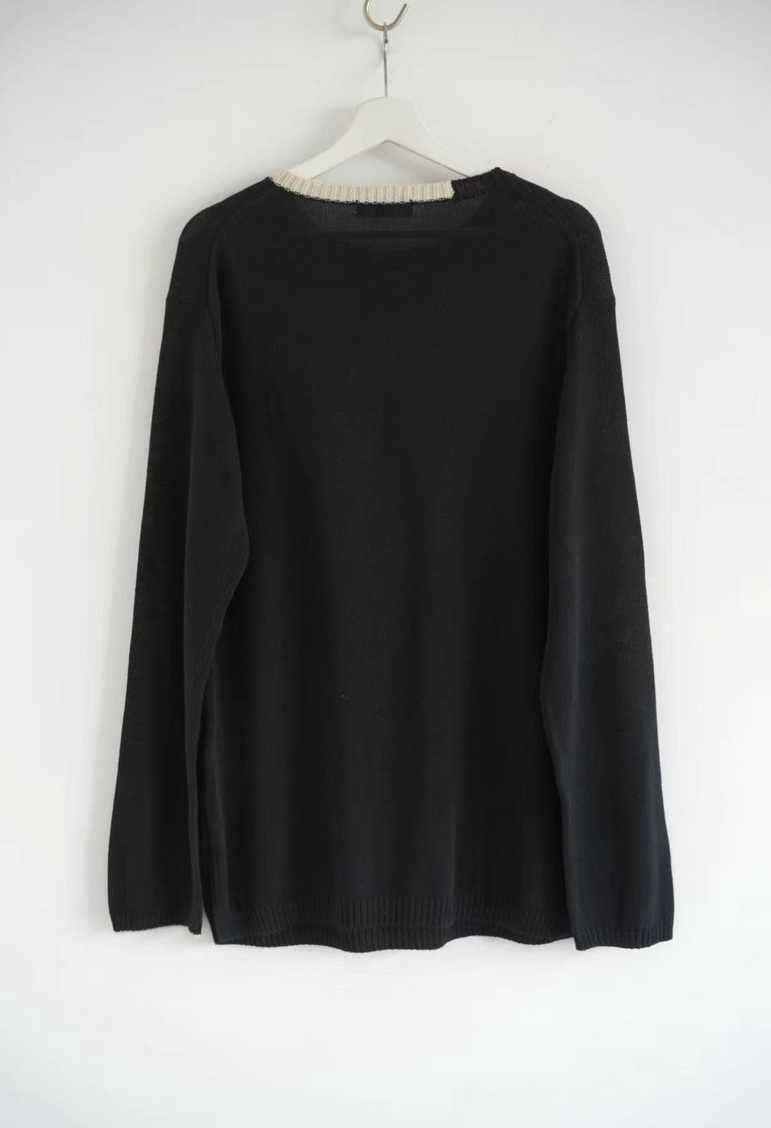 Yohji Yamamoto Yohji Yamamoto 20SS Gentleman Portrait Knit Sweater J4 Size US M / EU 48-50 / 2 - 2 Thumbnail
