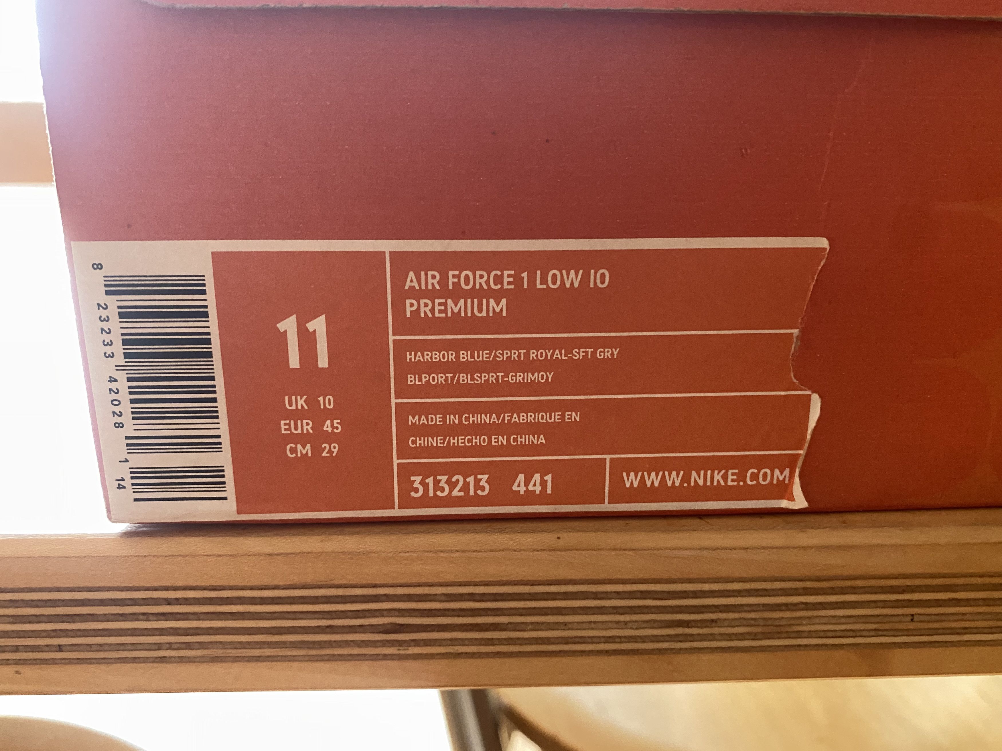 Nike Air Force 1 'Stash' 2006 OG Size US 11 / EU 44 - 2 Thumbnail