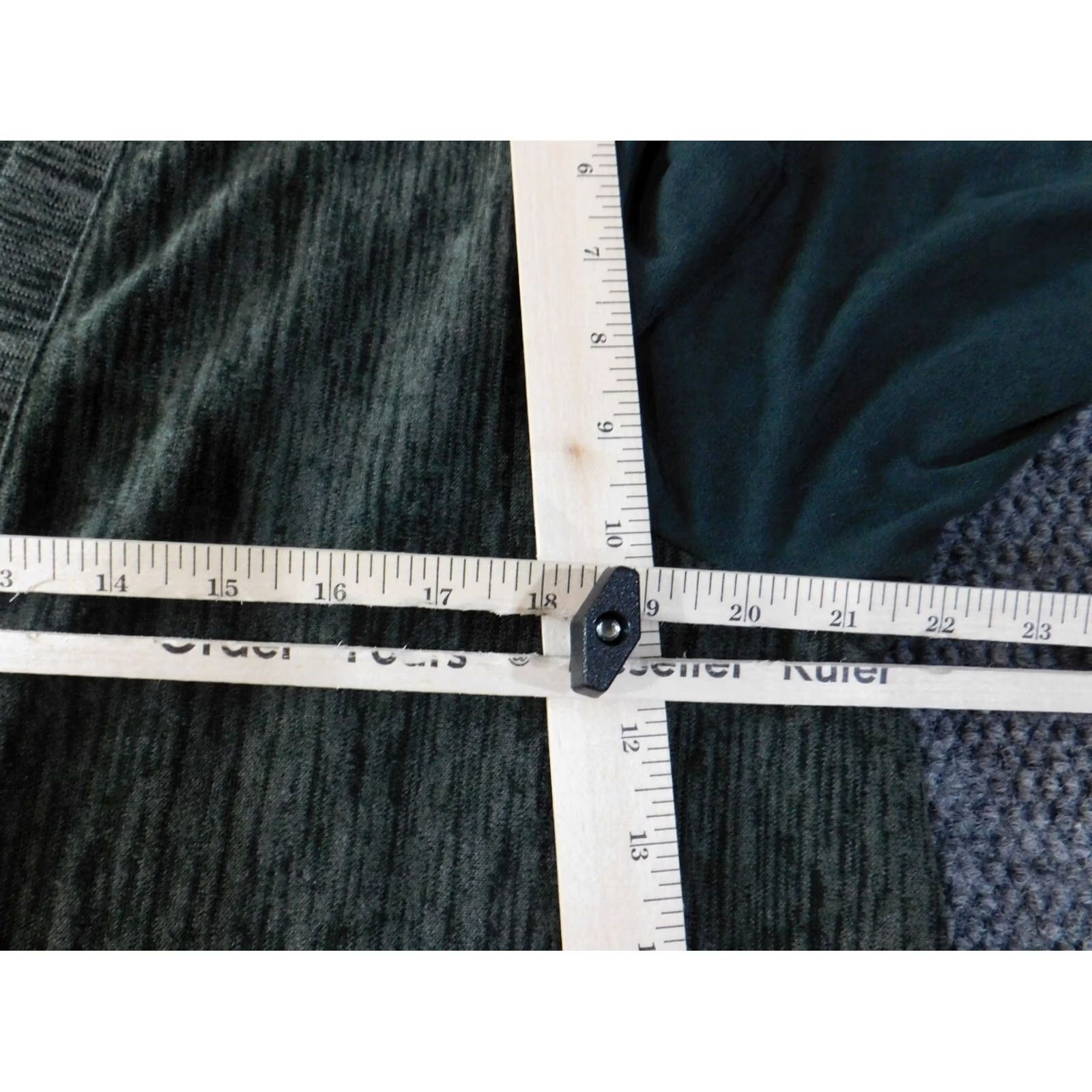 Vintage LOGO by Lori Goldstein Jacket Geometric Green Zip Long Sleeve Polyester Womens L Medium Size L / US 10 / IT 46 - 5 Thumbnail