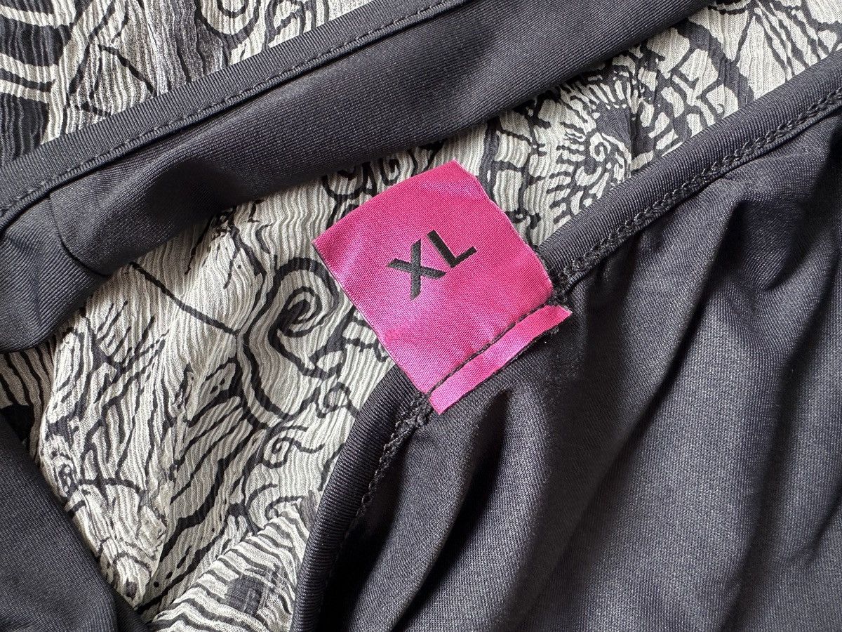 Other SAVE The QUEEN 100% Silk Tank Top Sleeveless Mesh Jersey Y2K Size XL / US 12-14 / IT 48-50 - 12 Thumbnail