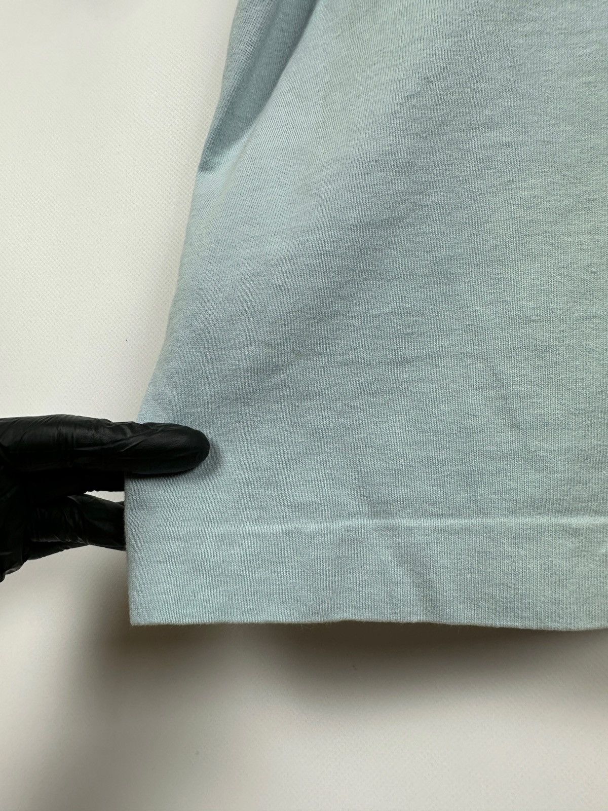 Stone Island 1997 Vintage Stone Island Archive Pocket Blue T-Shirt Size US XXL / EU 58 / 5 - 15 Thumbnail