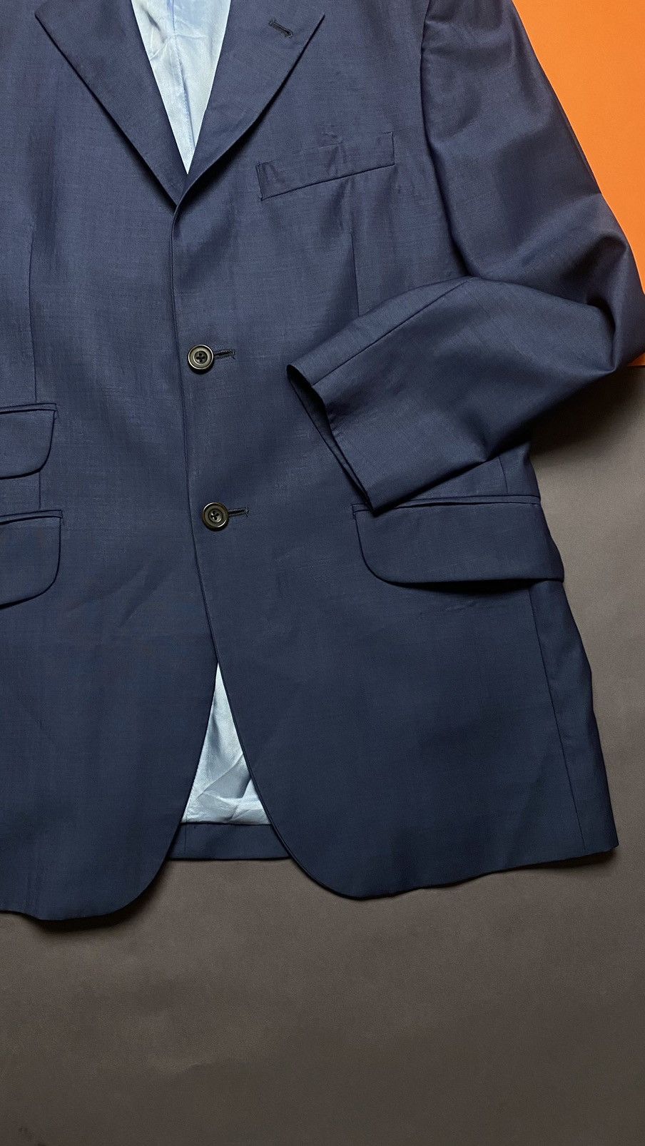 Hackett × Loro Piana Hackett Loro Piano blazer coat jacket Size 40R - 5 Thumbnail