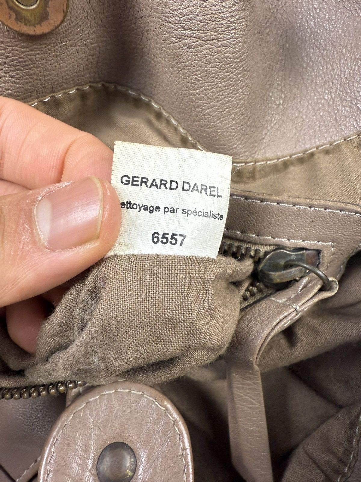 Gerard Darel Gerard darel 24h leather model brown/beige Size ONE SIZE - 21 Thumbnail