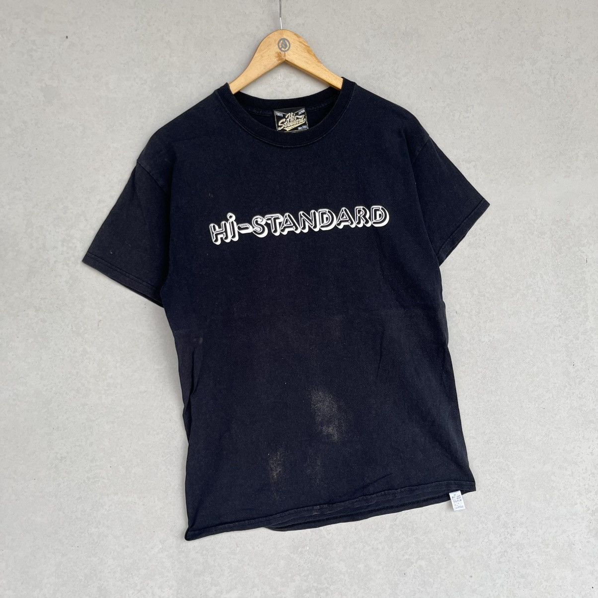 Vintage Y2K Hi-Standard Black T-Shirt Size M, Men's — image 3 of 6