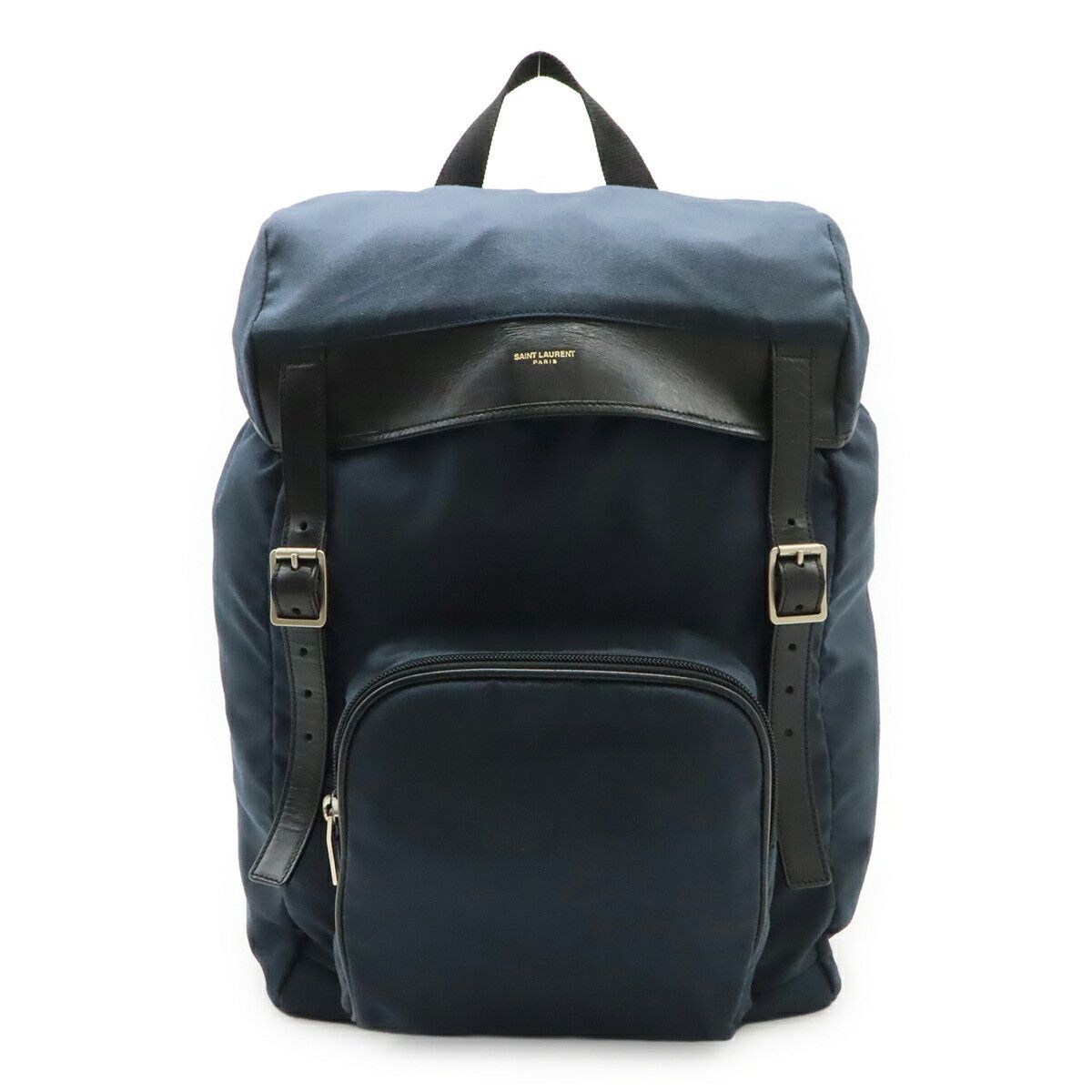 Yves Saint Laurent Yves Saint Laurent Saint Laurent Hunting Backpack Canvas Leather Backpack Canvas Backpack 342609 DUTY FREE for USA Size ONE SIZE - 1 Thumbnail