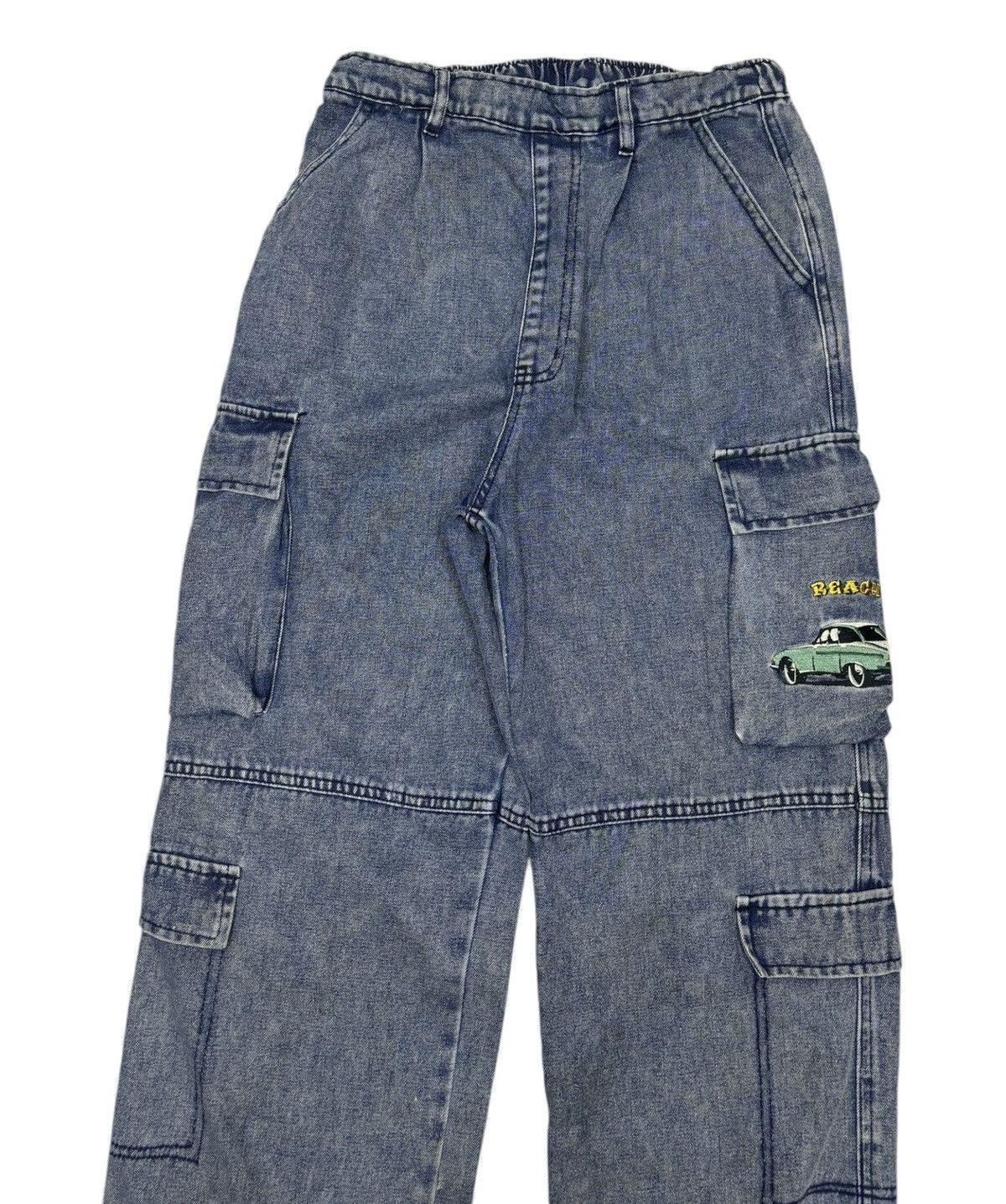 Hysteric Glamour 💥DOPE🔥Chip Clip Baggy Parachute Cargo Pants Jeans Size US 32 / EU 48 - 5 Thumbnail