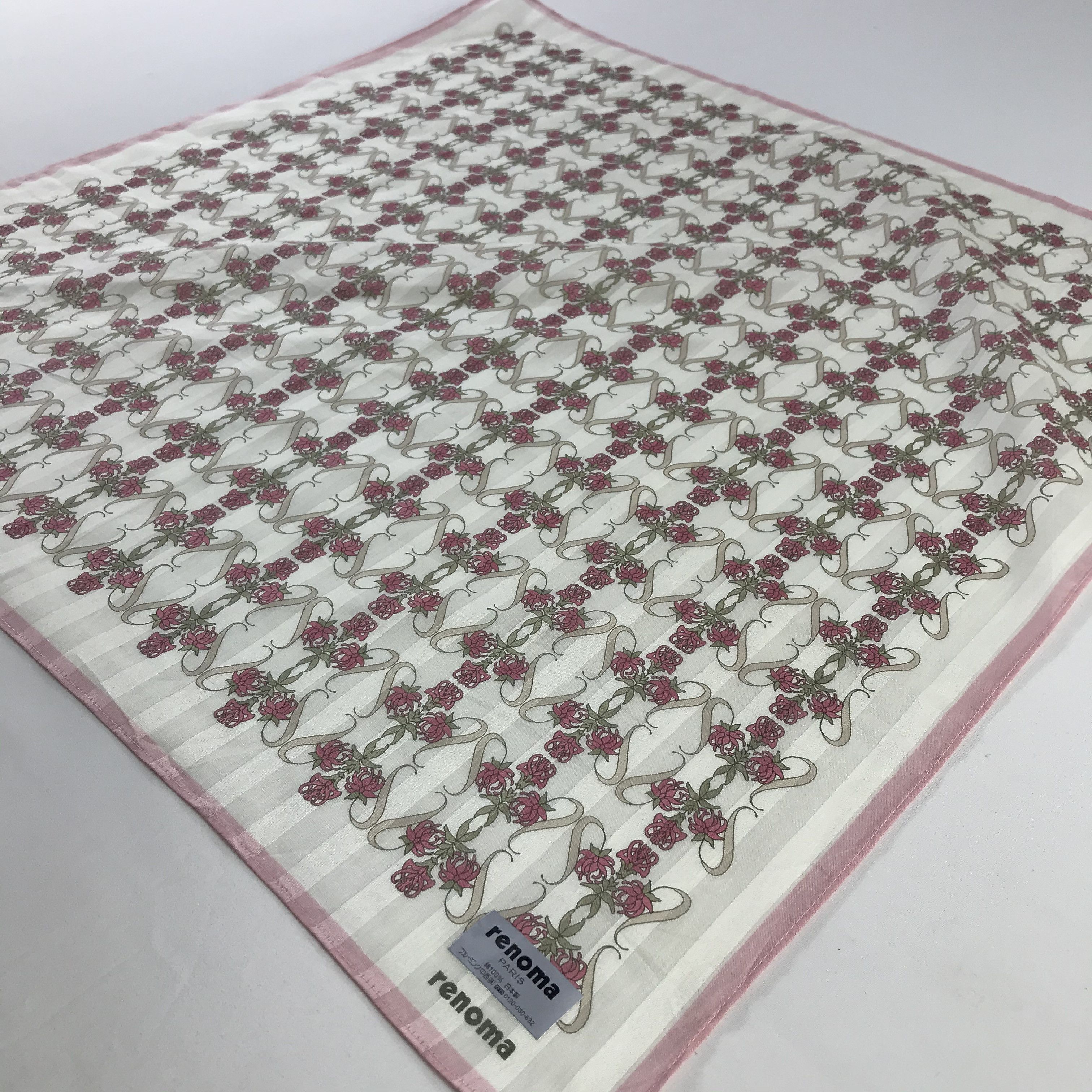 Renoma × Vintage Renoma Bandana / Handkerchief / Neckerchief - S917 Size ONE SIZE - 2 Thumbnail