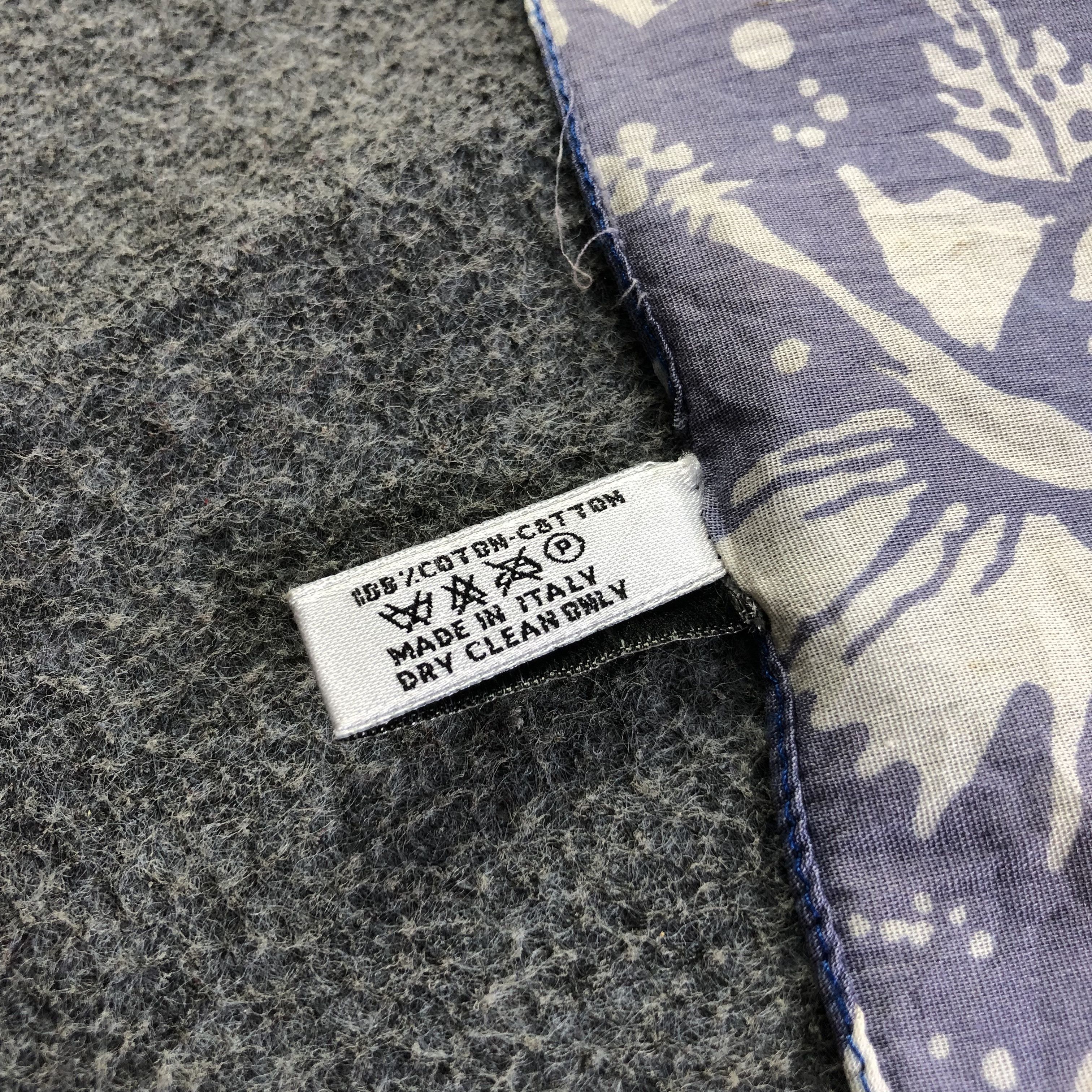 Christian Dior Monsieur Christian Dior Surf Chick Cotton Scarf Muffler V1738 Size ONE SIZE - 5 Thumbnail