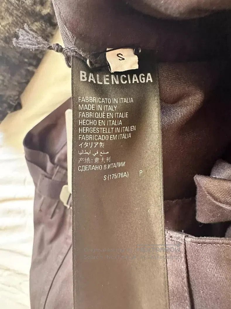 Balenciaga Cargo Knee Work Pants.