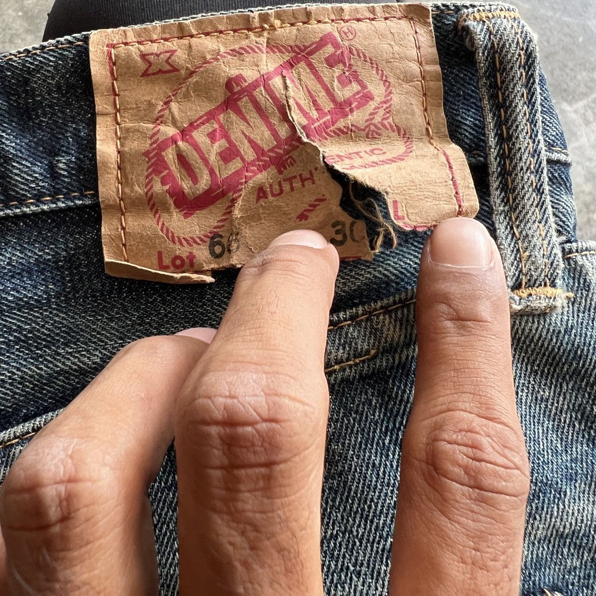 Denime Vintage Denime Authentic Selvedge Made In Japan - 32 Size US 32 / EU 48 - 22 Thumbnail