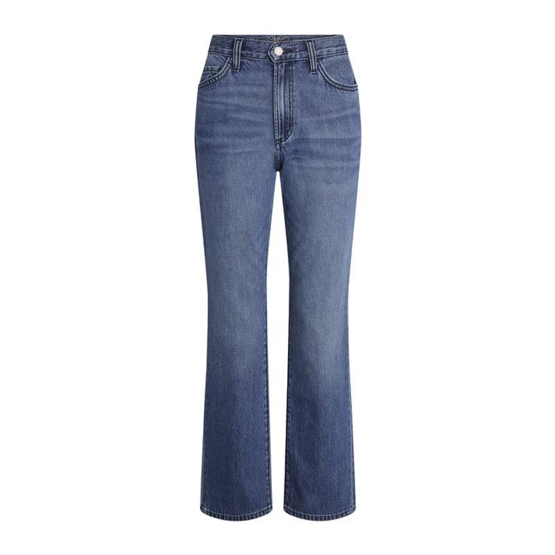 AG Adriano Goldschmied NWT Daily BlueManya High Waisted Straight Leg Jeans Sz. 25 Size 25" / US 0 / IT 36 - 4 Thumbnail