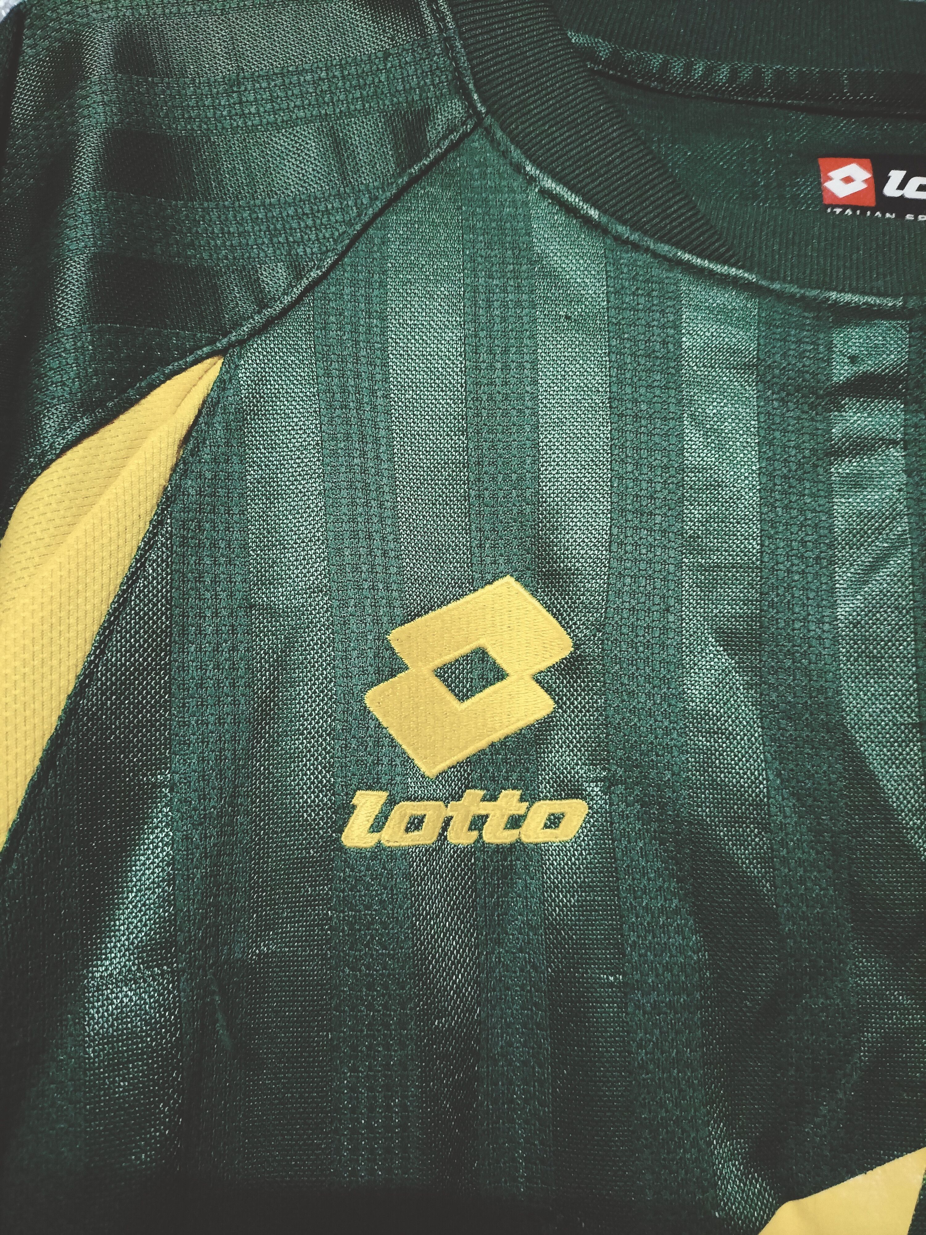 Lotto Sport Vintage Lotto Soccer Club No 17 Calico Italia back numbers Size US S / EU 44-46 / 1 - 6 Thumbnail