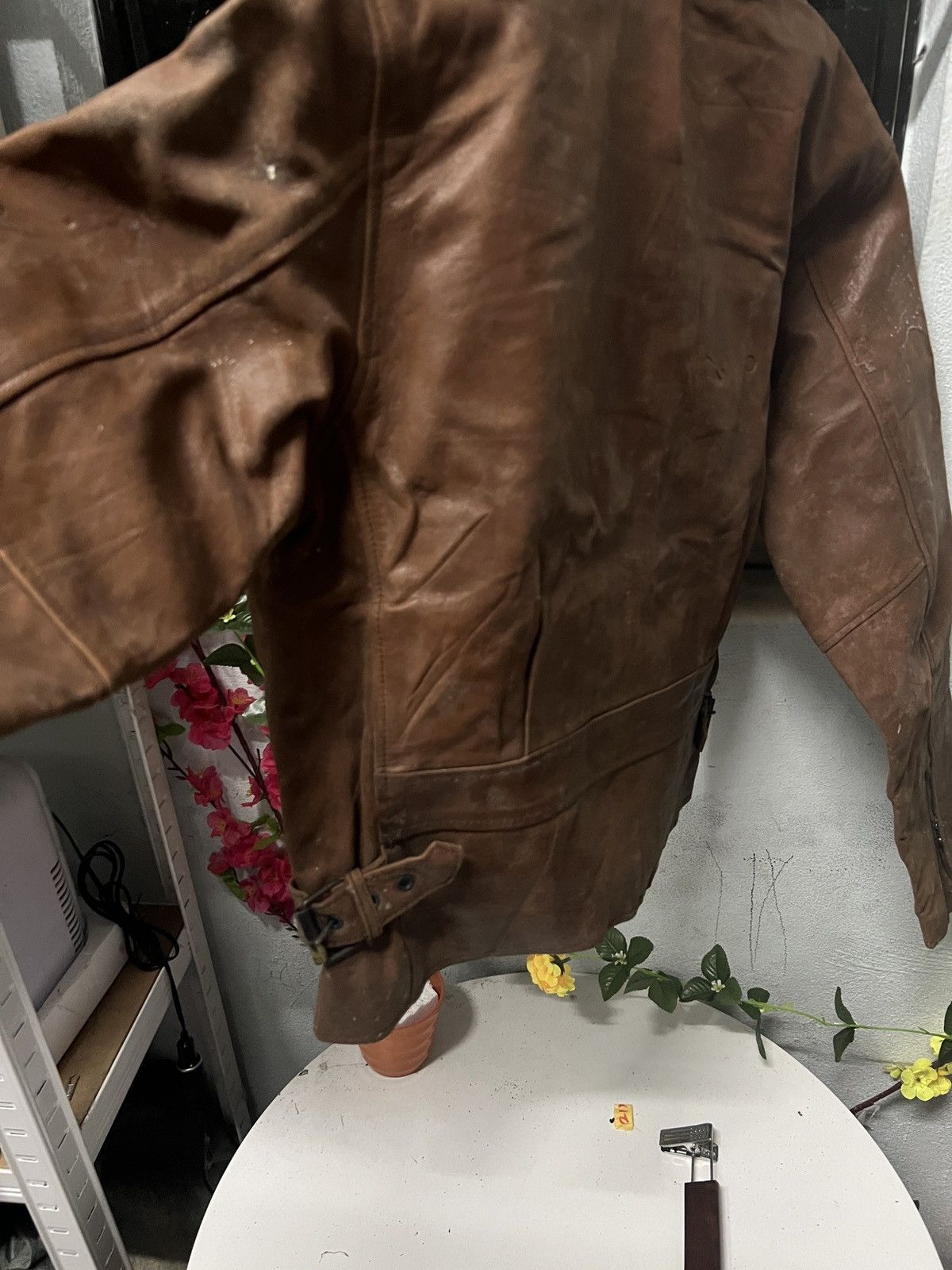 Leather × Vintage Vintage Leather Jacket Size US S / EU 44-46 / 1 - 4 Thumbnail
