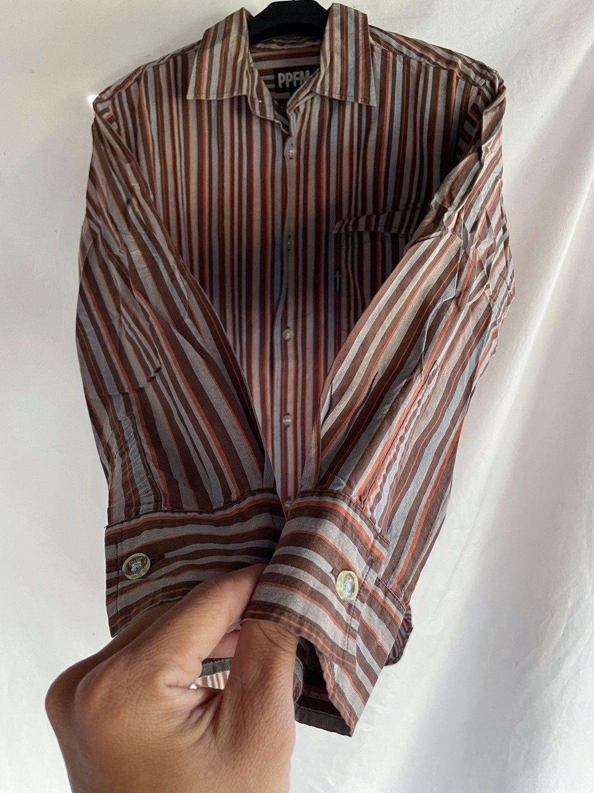 PPFM PPFM CASUAL BRITAIN STYLE BUTTON DOWN SHIRT Size US S / EU 44-46 / 1 - 4 Thumbnail